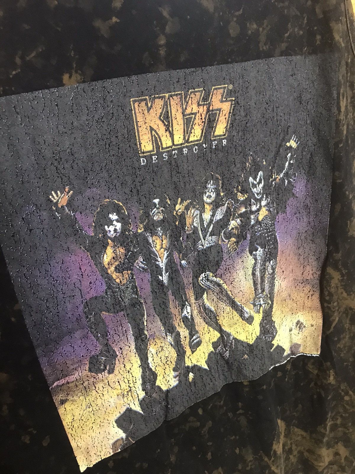 Band Tees Missguided Kiss garment dyed shirt with tag Size L / US 10 / IT 46 - 4 Thumbnail