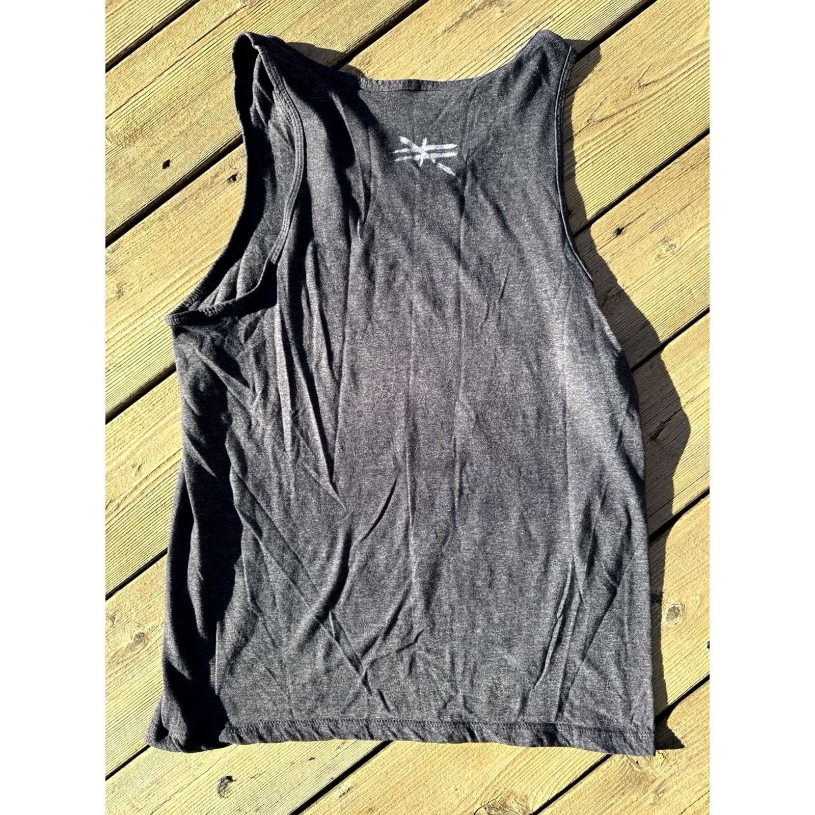 Vintage Cant Stop Crazy Tank Tops Lot 4 Gym Training MMA Workout Mens S M Black Charcoal Mint USA 90s? Size US M / EU 48-50 / 2 - 3 Thumbnail