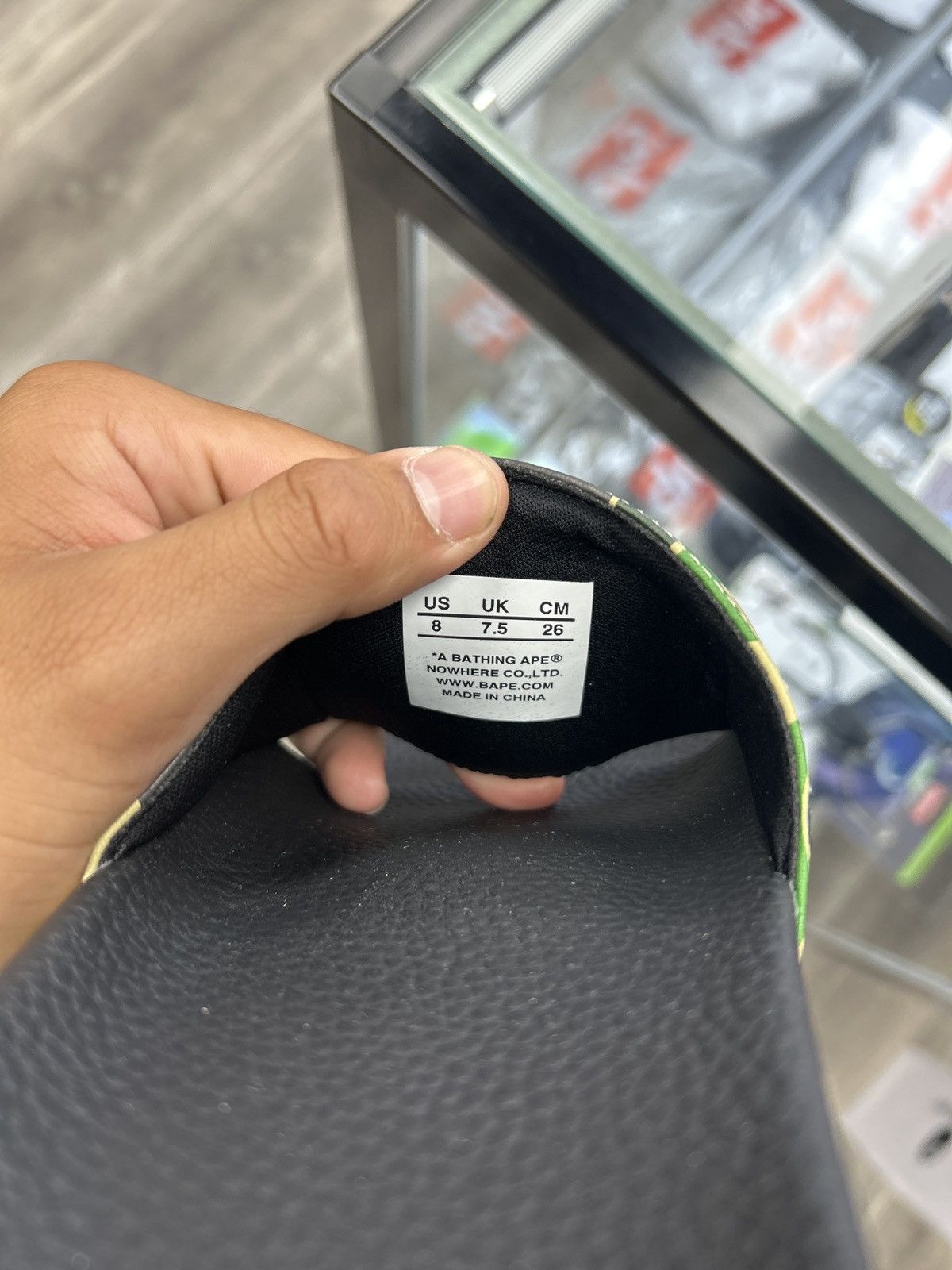 Bape A Bathing Ape slides Size US 8 / EU 41 - 3 Thumbnail