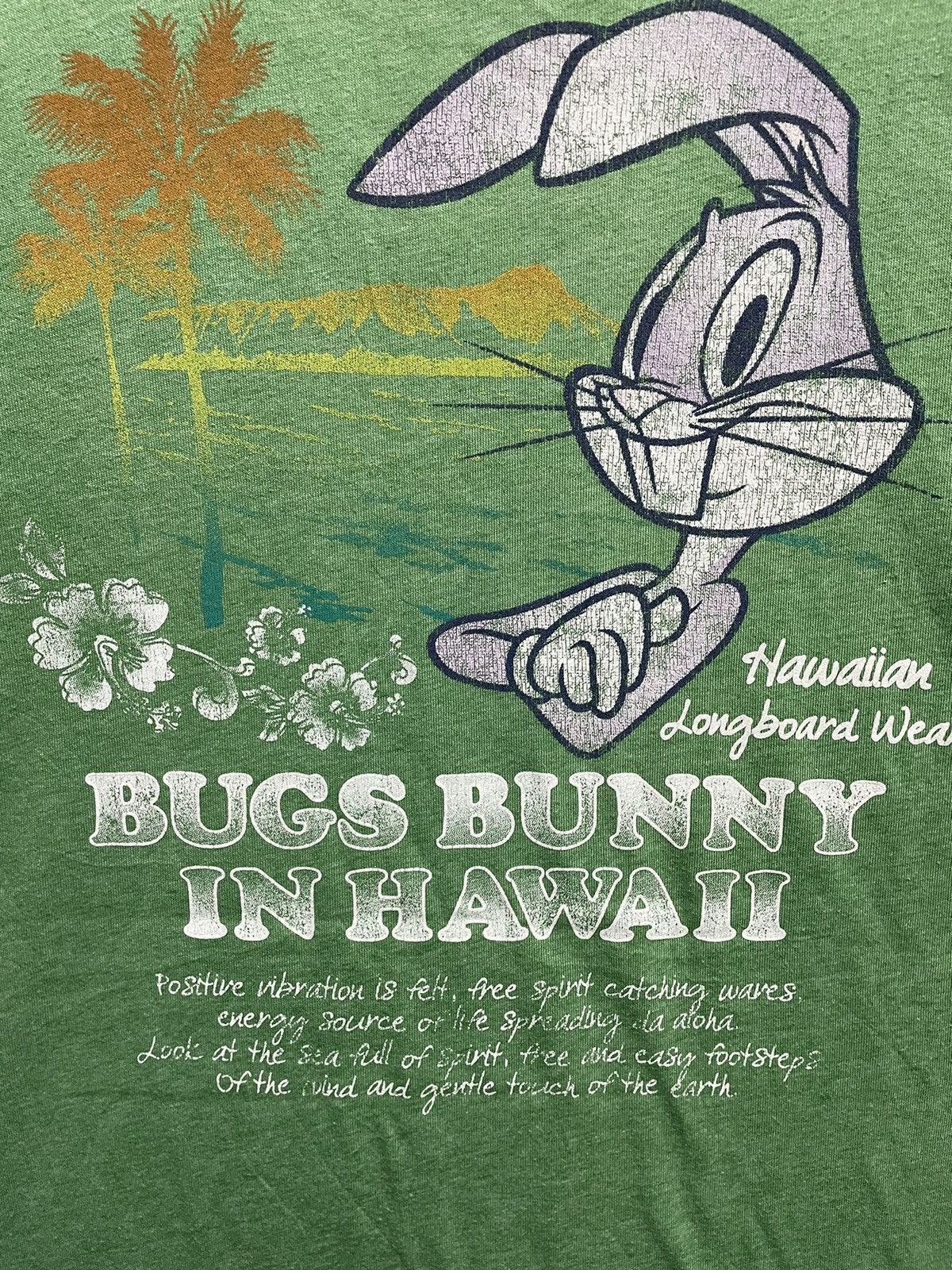 Cartoon Network × Vintage Vintage Bugs Bunny X Hawaii Piko Tee Size US L / EU 52-54 / 3 - 7 Thumbnail