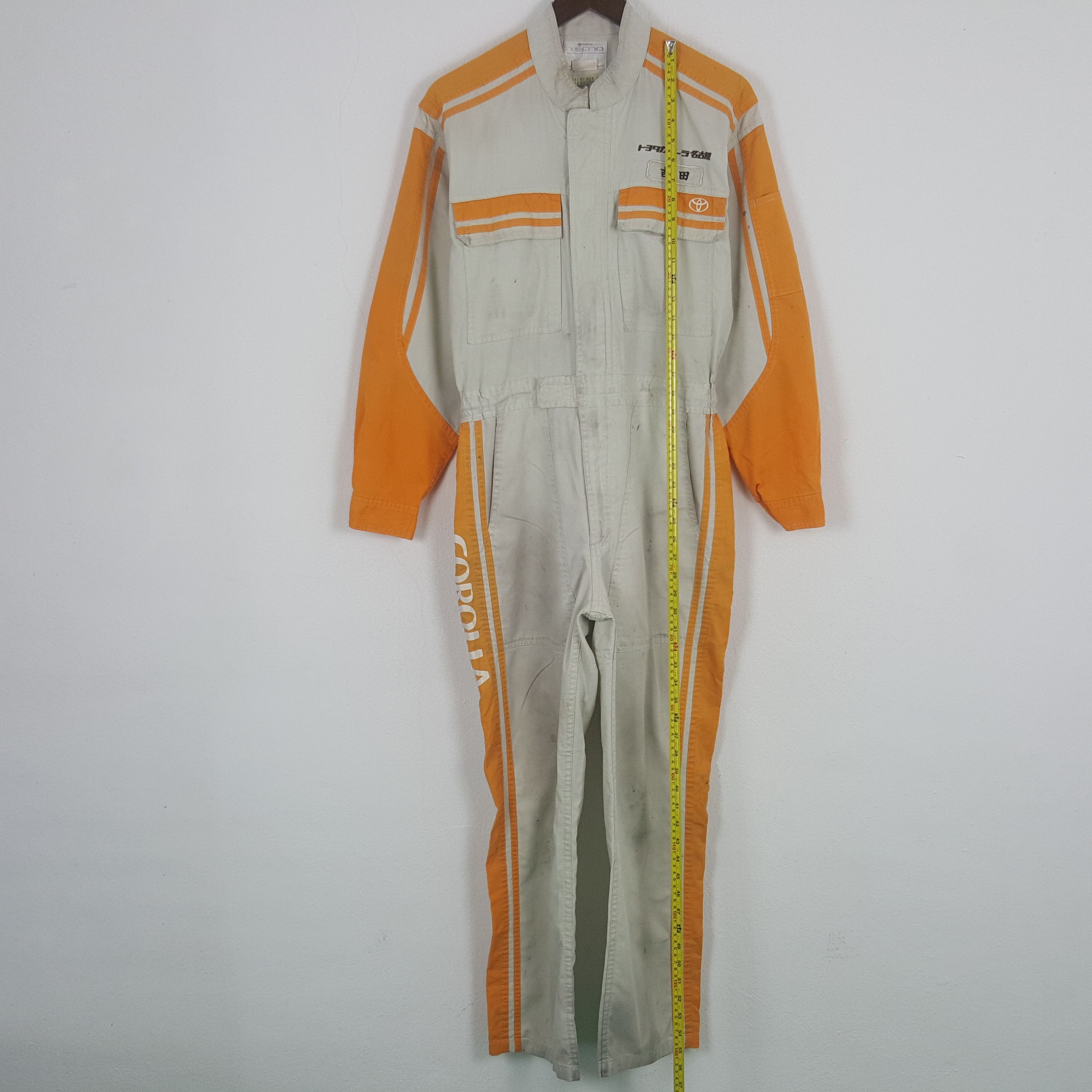 Sports Specialties Vintage Corrola Tecno by Toyota Coverall Jumpsuit Jacket Size US S / EU 44-46 / 1 - 7 Thumbnail