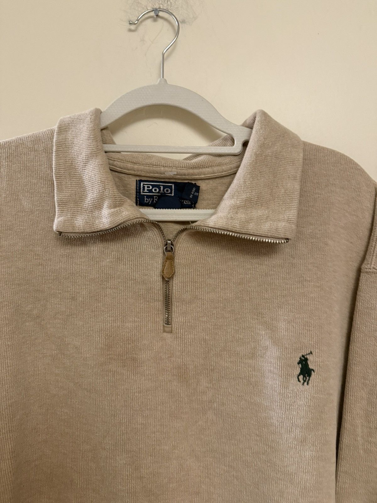 Polo Ralph Lauren Vintage Polo Ralph Lauren Quarter Zip Size US XXL / EU 58 / 5 - 2 Thumbnail