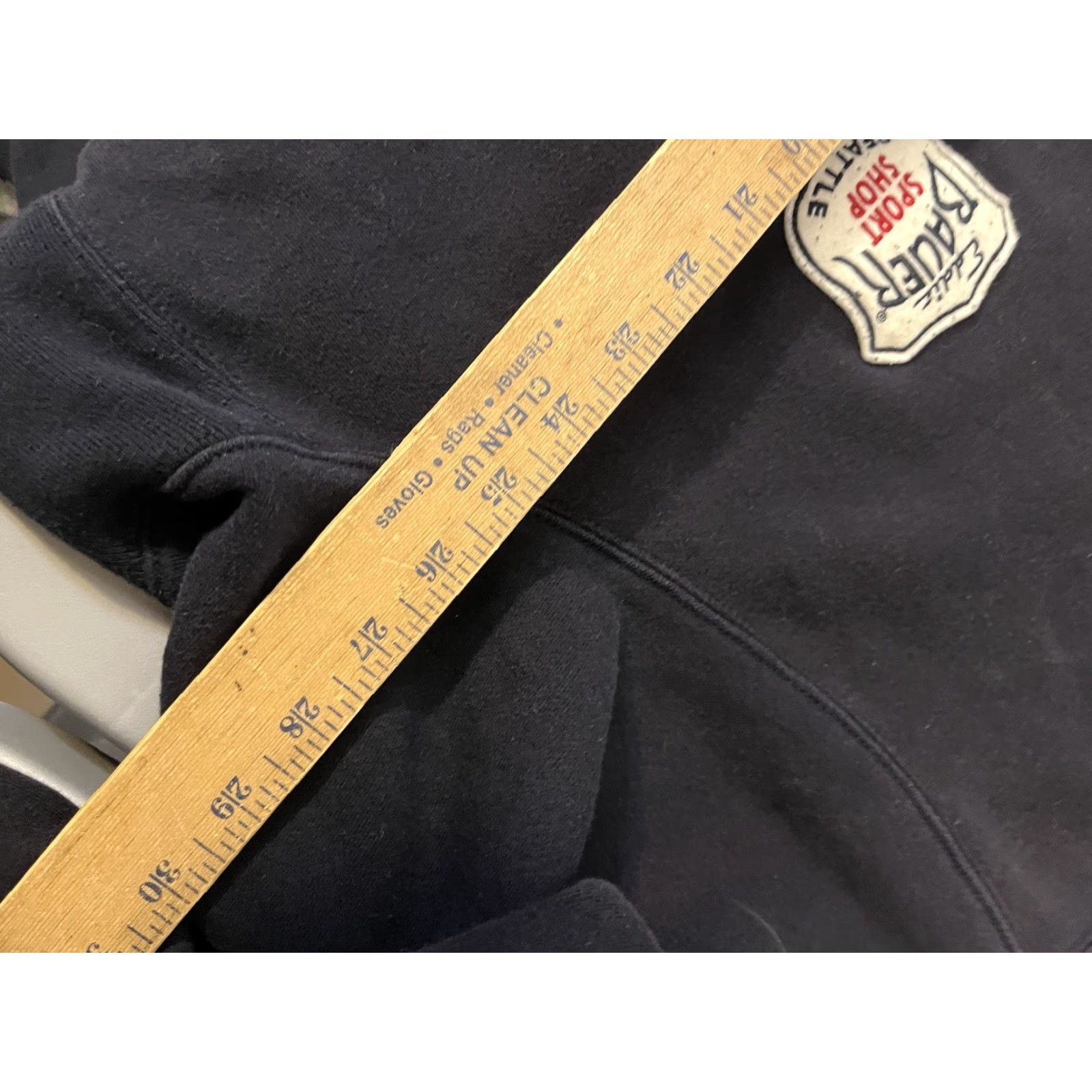 Eddie Bauer VINTAGE Eddie Bauer Sweatshirt Jacket 90s Seattle Sport Shop Black 3XLT Mens Big & Tall Cotton Sweatshirt Jacket 90s Mens/Unisex Adults Size US XXL / EU 58 / 5 - 7 Thumbnail