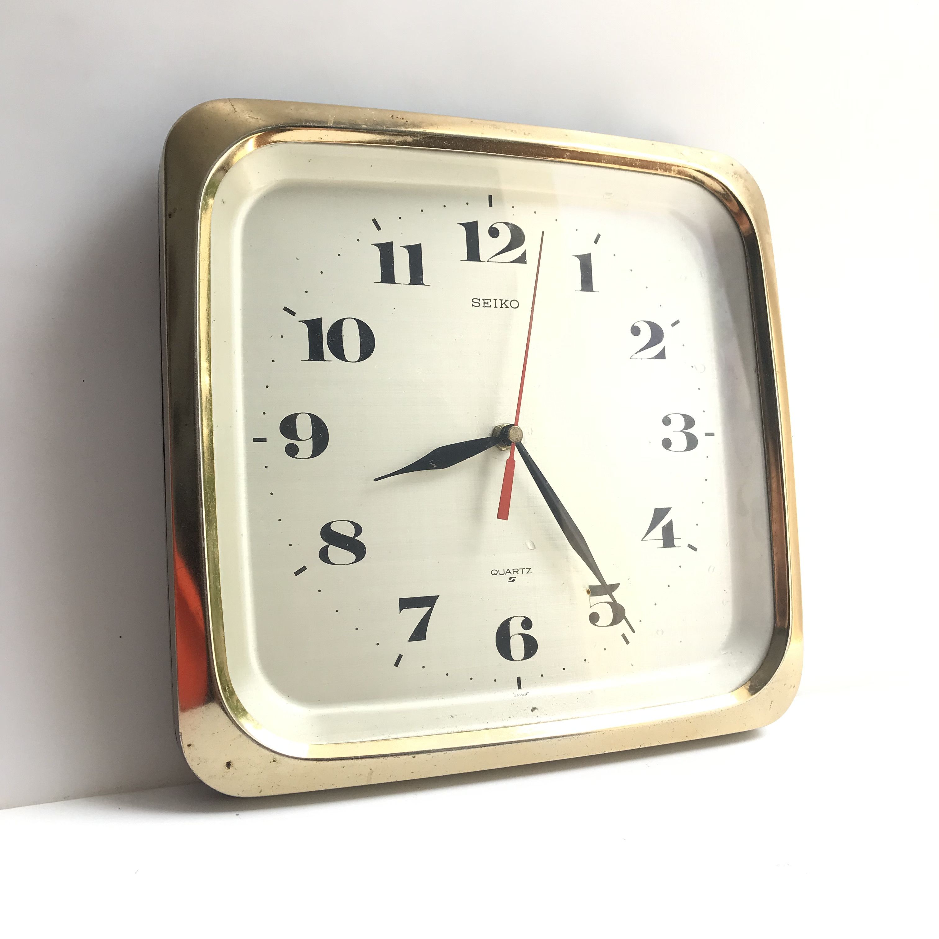 Japanese Brand Vintage Seiko Japan Wall Clock Vintage Space age midcentury Size ONE SIZE - 9 Thumbnail