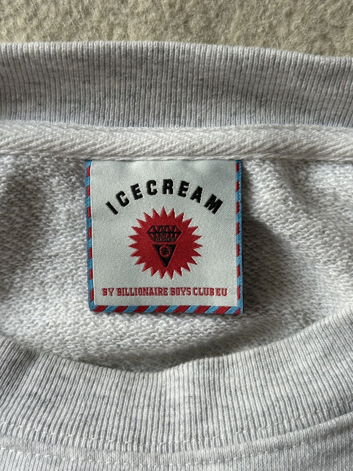 Icecream Icecream by Billionaire Boys Club Crewneck Sweatshirt – Grey Size US S / EU 44-46 / 1 - 4 Thumbnail