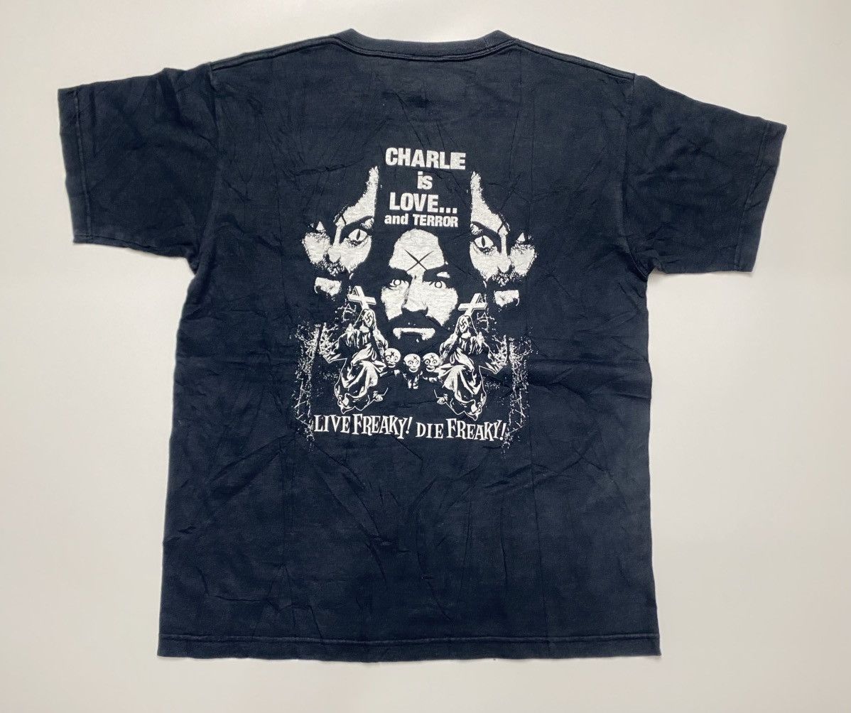 Vintage Vintage Charles Manson Helter Skelter Tee Size US L / EU 52-54 / 3 - 2 Thumbnail