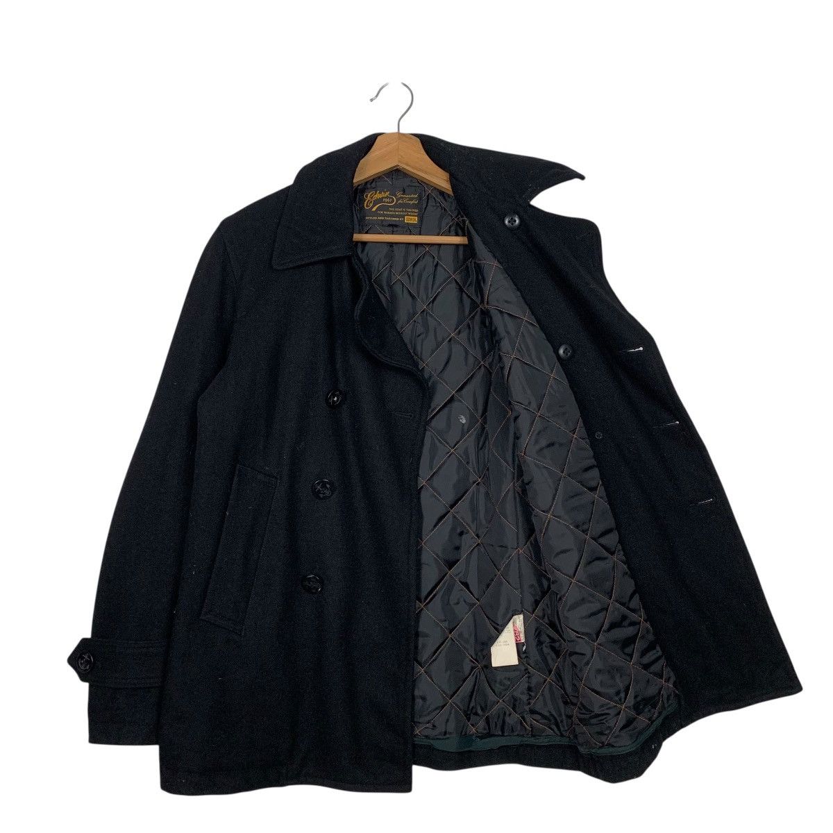 Burberry Vintage Edwin Wool Double Breasted Jacket Size US S / EU 44-46 / 1 - 9 Thumbnail