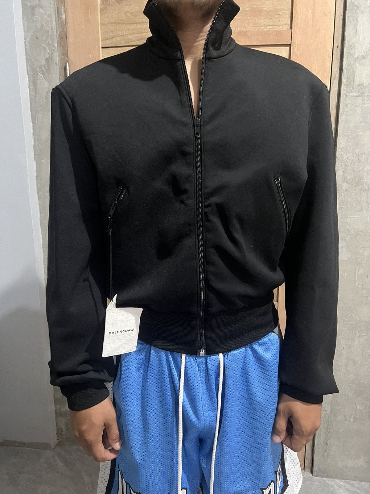 Balenciaga Balenciaga x Demna Gvasalia S/S 17 Power Shoulder Jacket Size US L / EU 52-54 / 3 - 11 Thumbnail