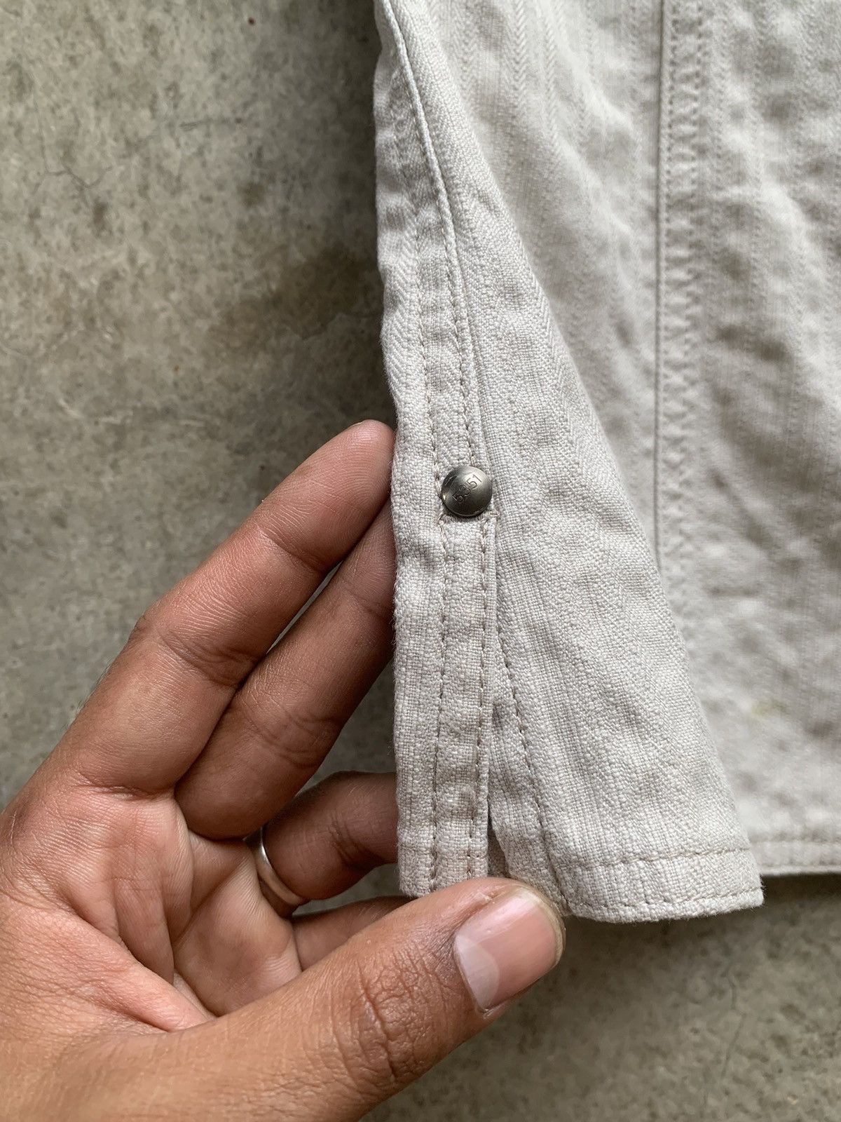 If Six Was Nine 5351 Pour Les Hommes Archives Denim Jacket Size XS / US 0-2 / IT 36-38 - 8 Thumbnail