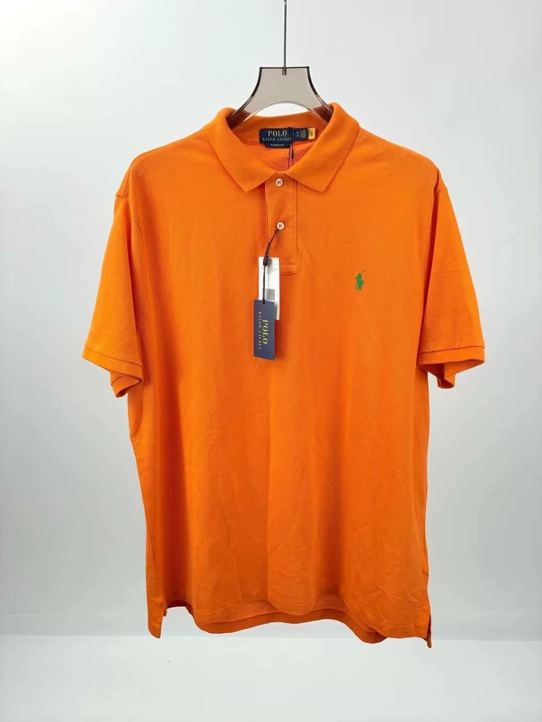 Polo Ralph Lauren orange ralph lauren embroidered logo polo shirt Size US XL / EU 56 / 4 - 1 Thumbnail