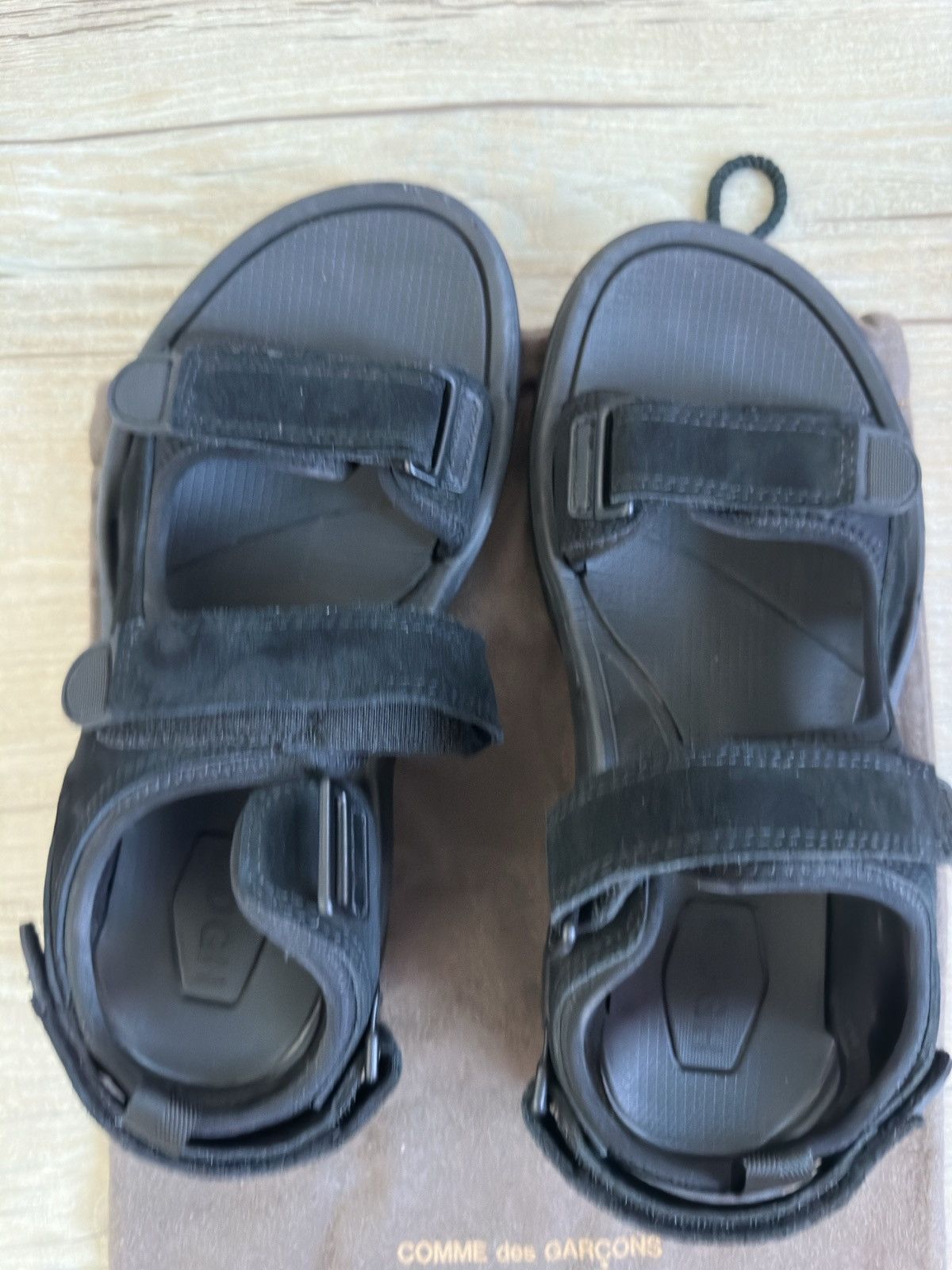 Comme des Garcons Homme Cdg Homme Leather Sandals Size US 10 / EU 43 - 2 Thumbnail