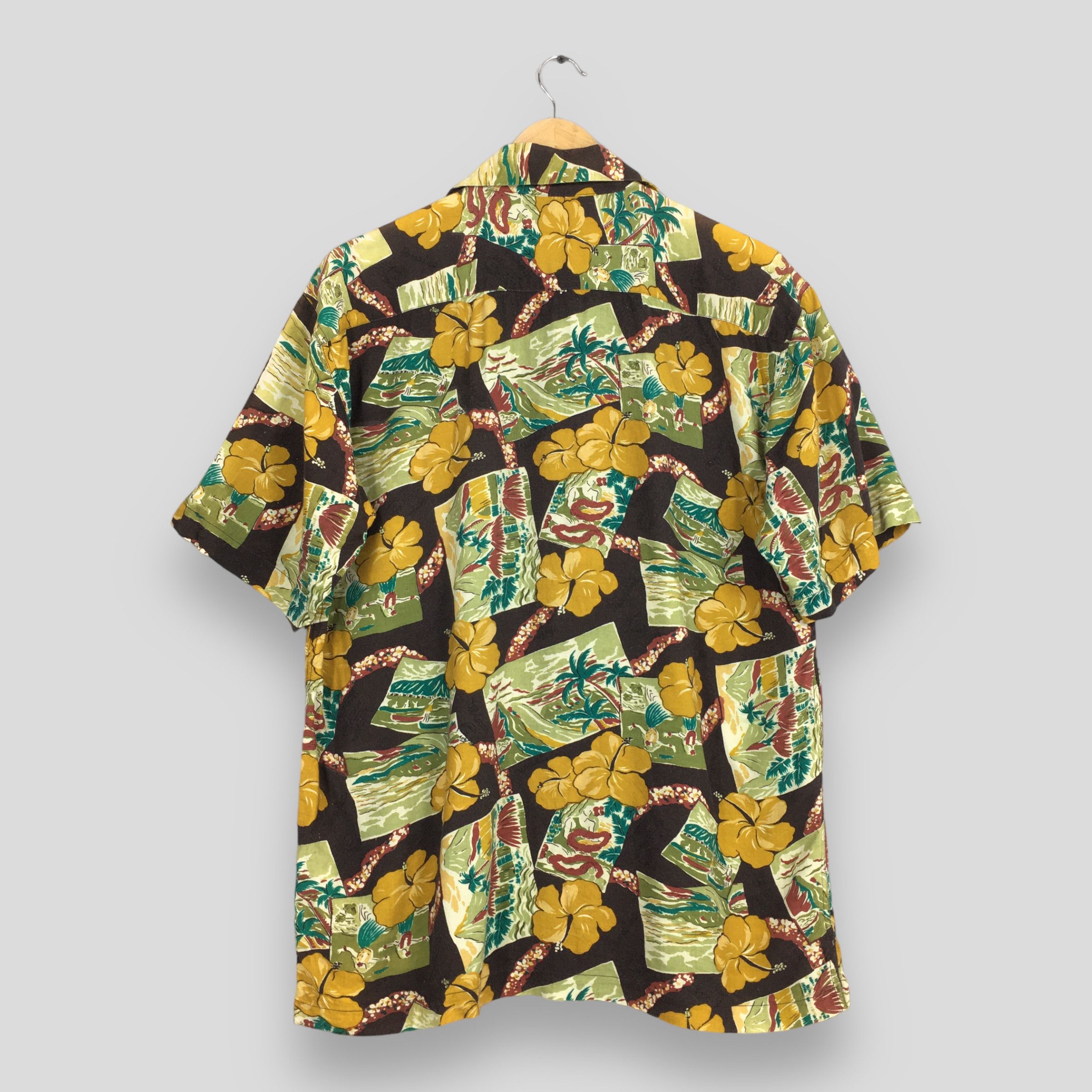Vintage Vintage 80s Hawaii Aloha Floral Printed Shirt Medium Size US M / EU 48-50 / 2 - 7 Thumbnail