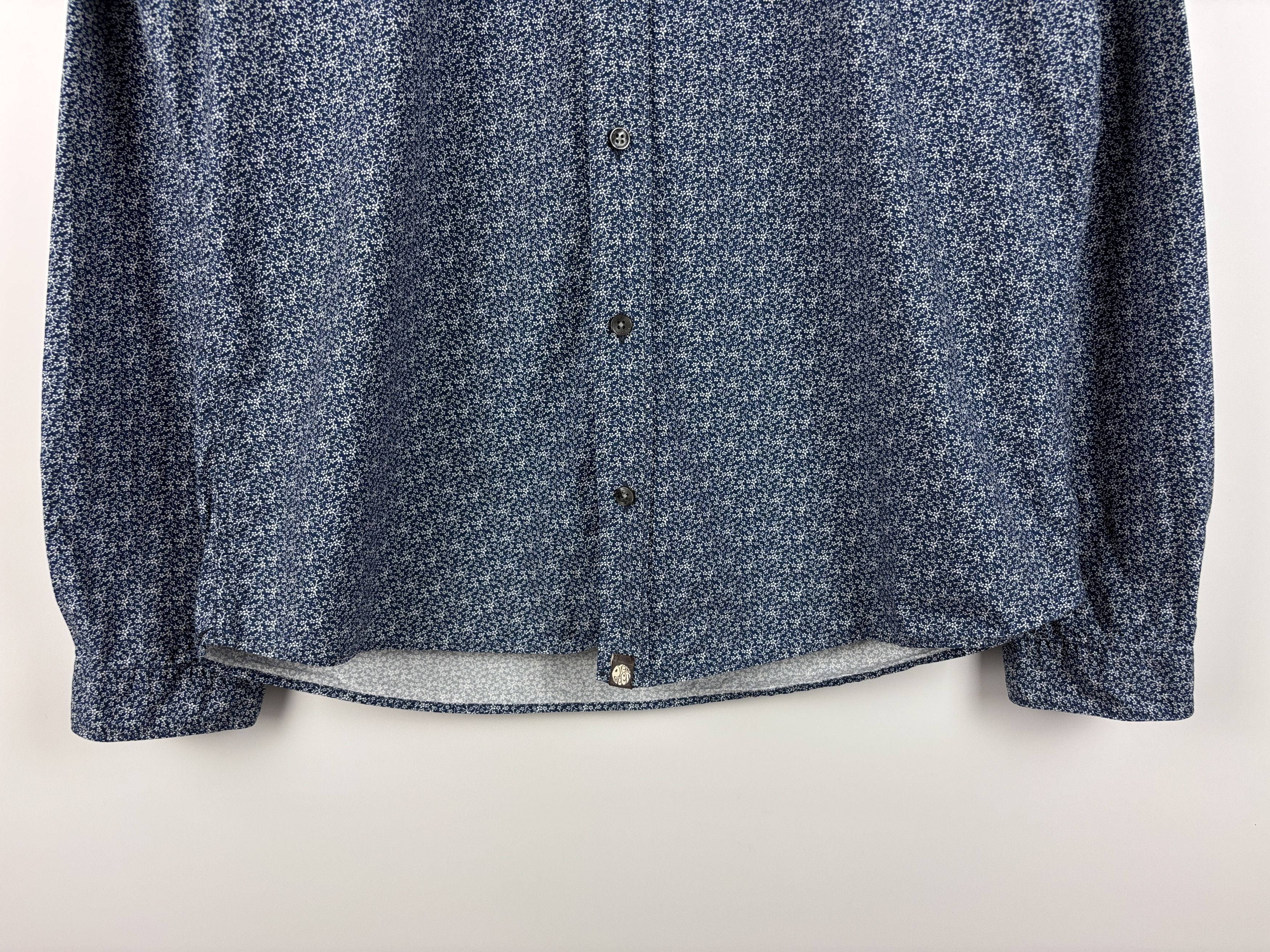 Pretty Green Pretty Green Button Down Floral Long Sleeve Shirt L Size US L / EU 52-54 / 3 - 3 Thumbnail