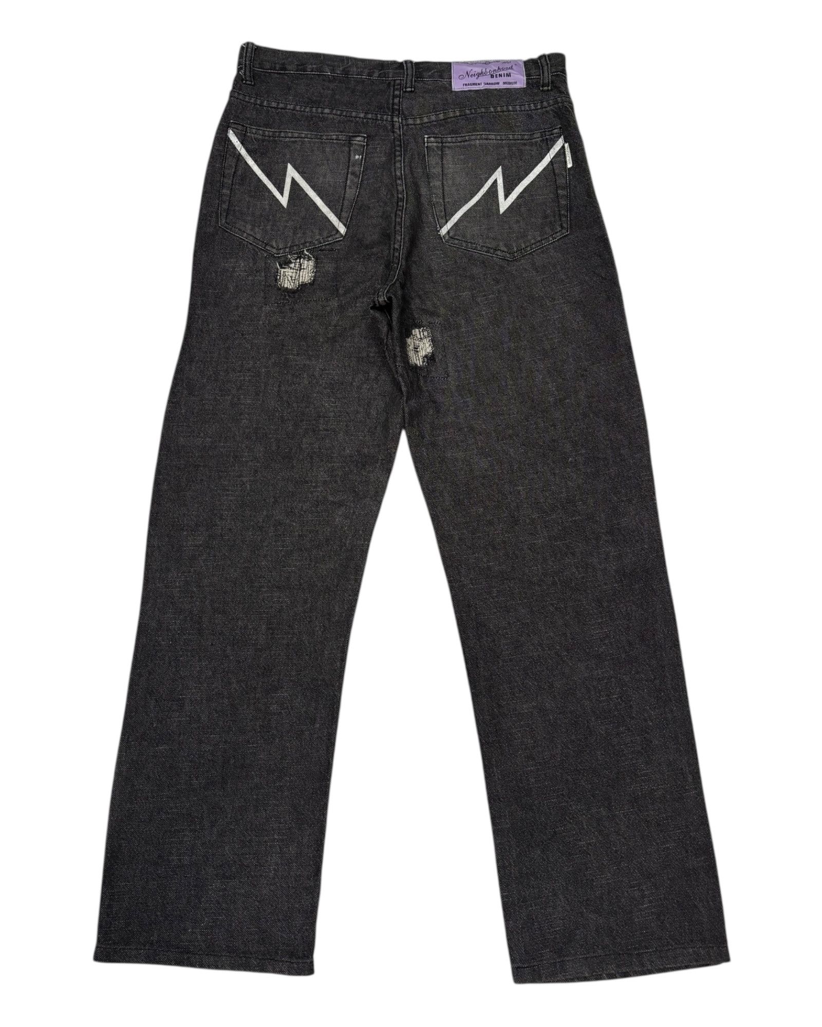 Undercover UNDERCOVER BLACK CARGO DENIM AW03 PAPERDOLL | Grailed