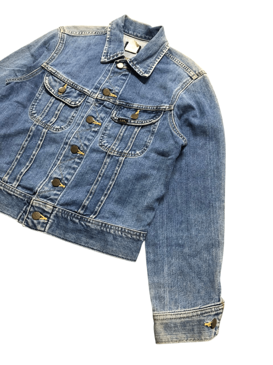 Lee Vintage Lee Left Hand Denim Truckers Jacket Faded Size US S / EU 44-46 / 1 - 7 Thumbnail