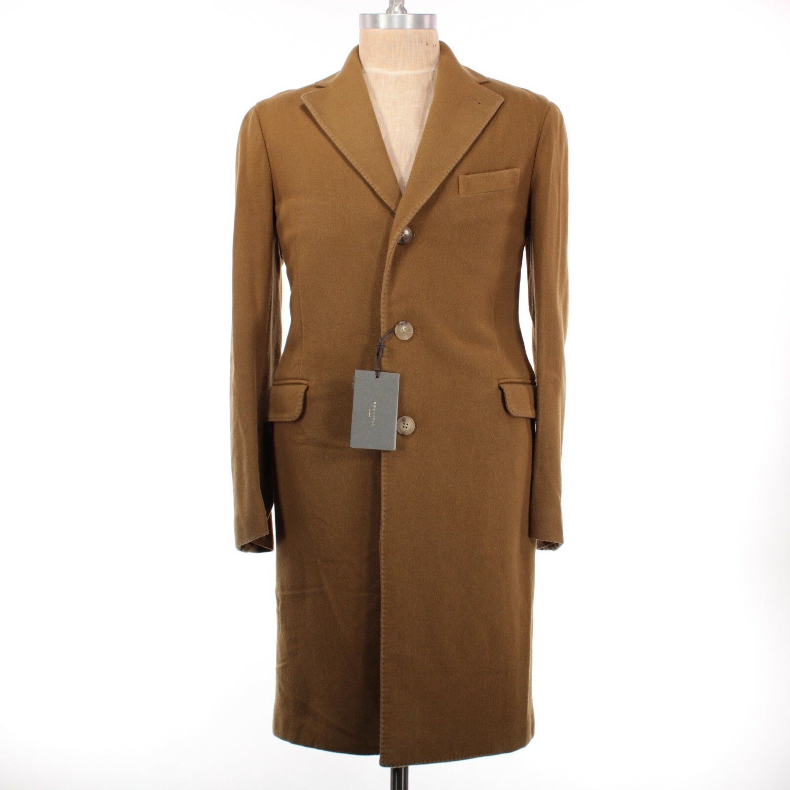 Boglioli Boglioli Coat Size XS US In Brown Wool Blend Size US XS / EU 42 / 0 - 1 Thumbnail