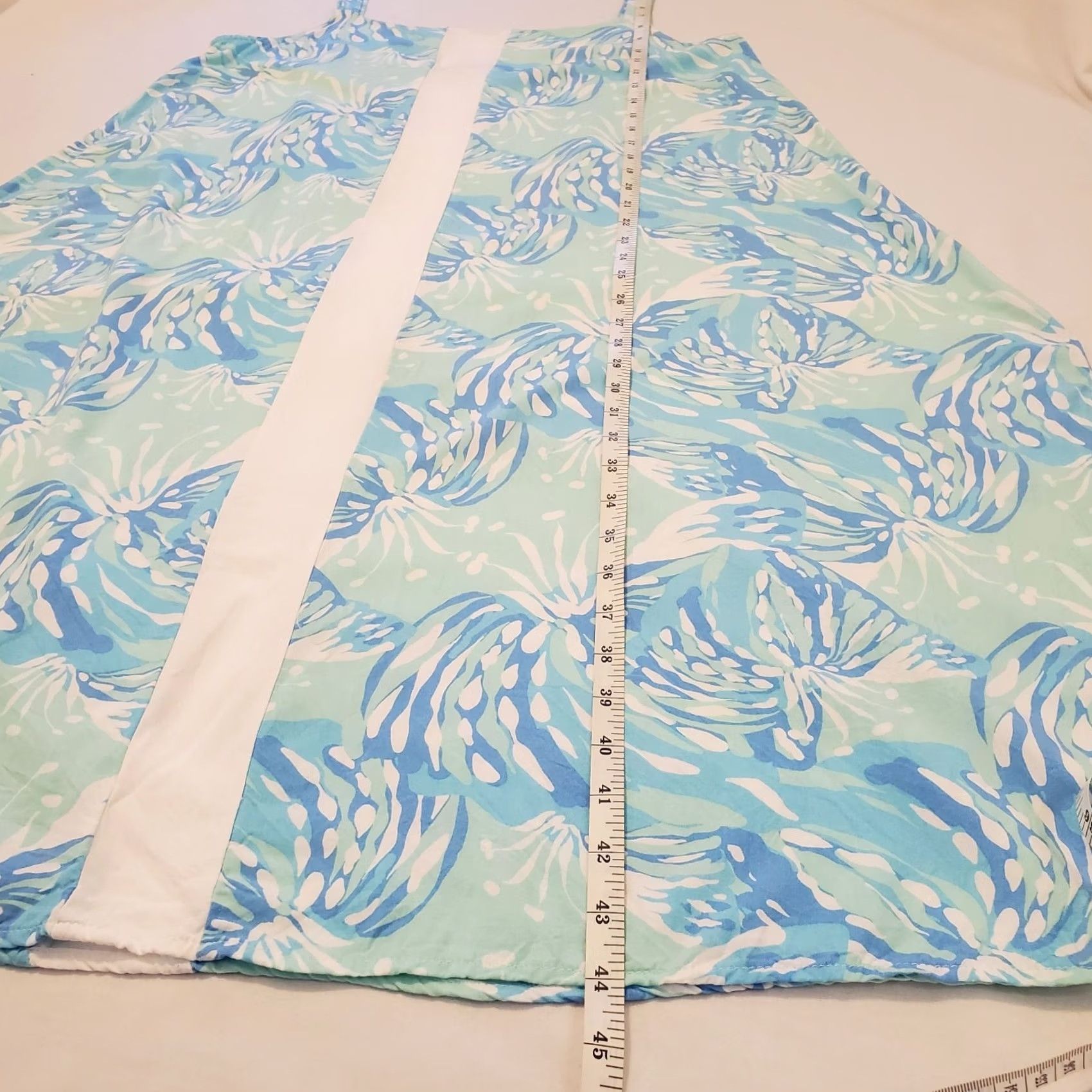 Vintage Lilibridge Womens M Oversized Floral Dress Beach Cover Up Tropical Boho Coast Size M / US 6-8 / IT 42-44 - 6 Thumbnail