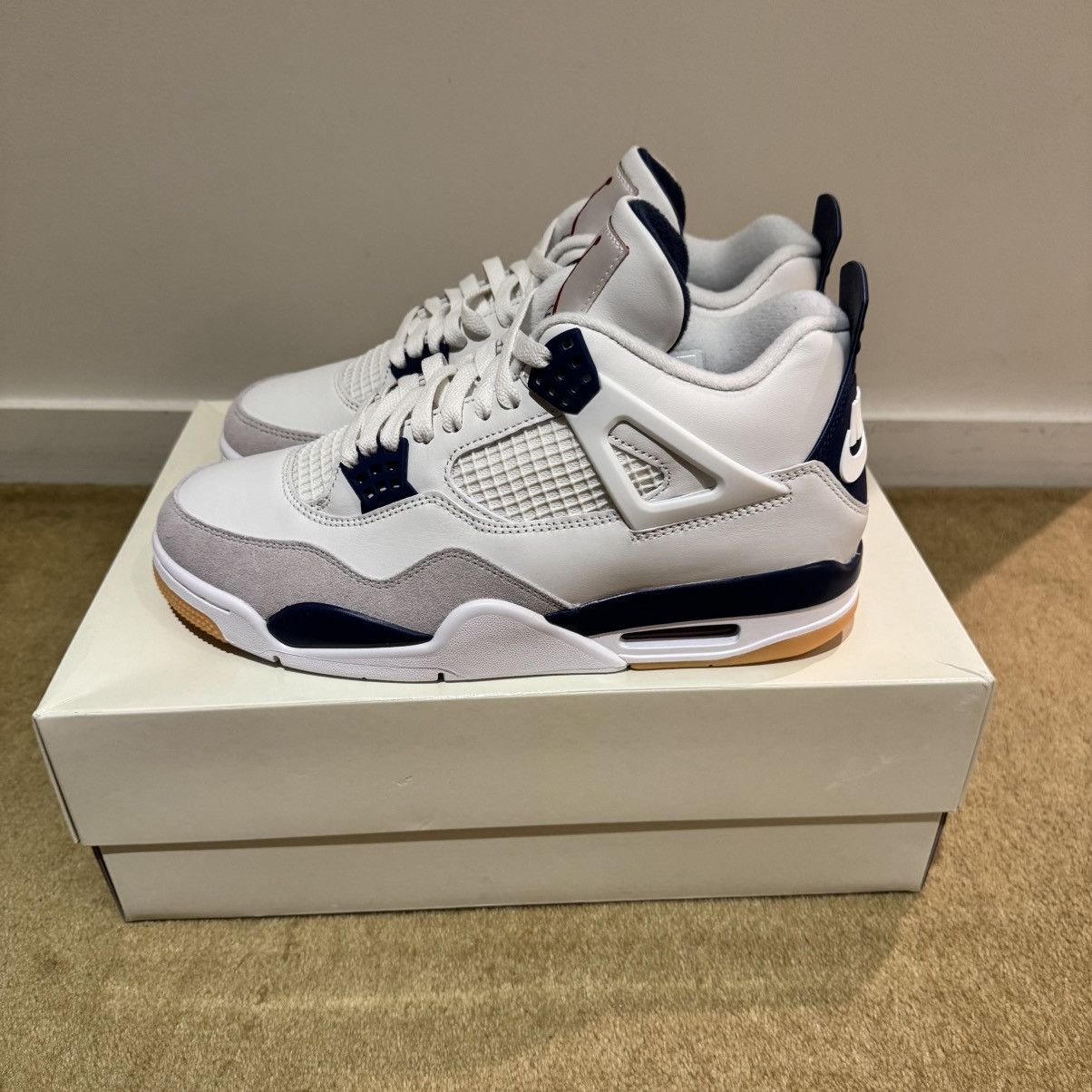 Jordan Brand Air Jordan 4 Nike SB Navy UK8.5/US9.5 Size US 9.5 / EU 42-43 - 1 Thumbnail