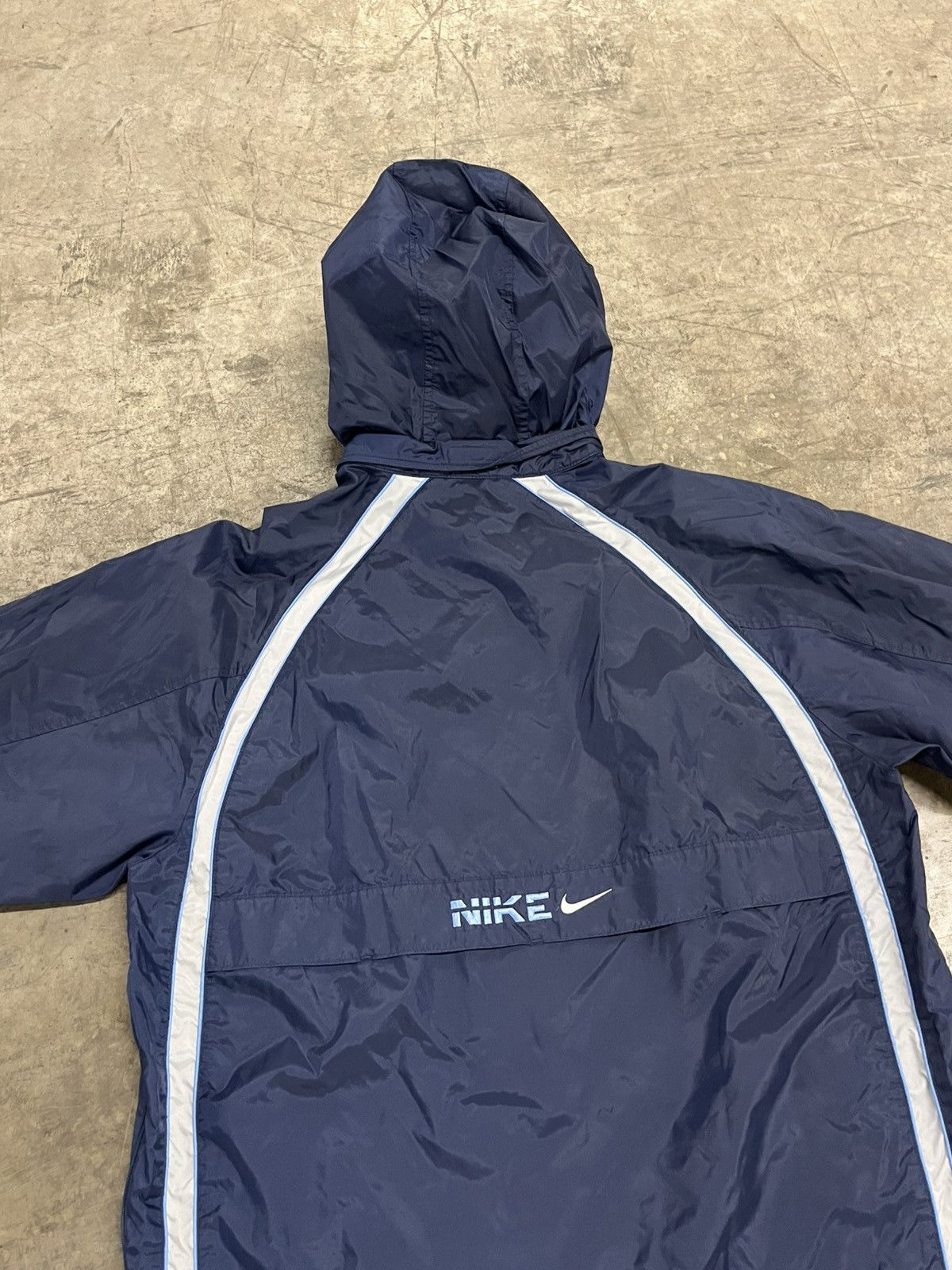 Nike × Vintage Nike vintage center swoosh windbreaker streetwear gorpcore Size US M / EU 48-50 / 2 - 6 Thumbnail