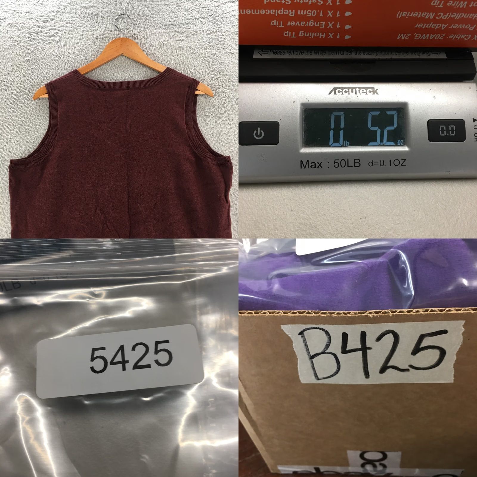 Talbots Talbots Knitted Tank Top Tshirt Womens Petite 1X Burgendy Round Neck Sleeveless Size XL / US 12-14 / IT 48-50 - 8 Thumbnail