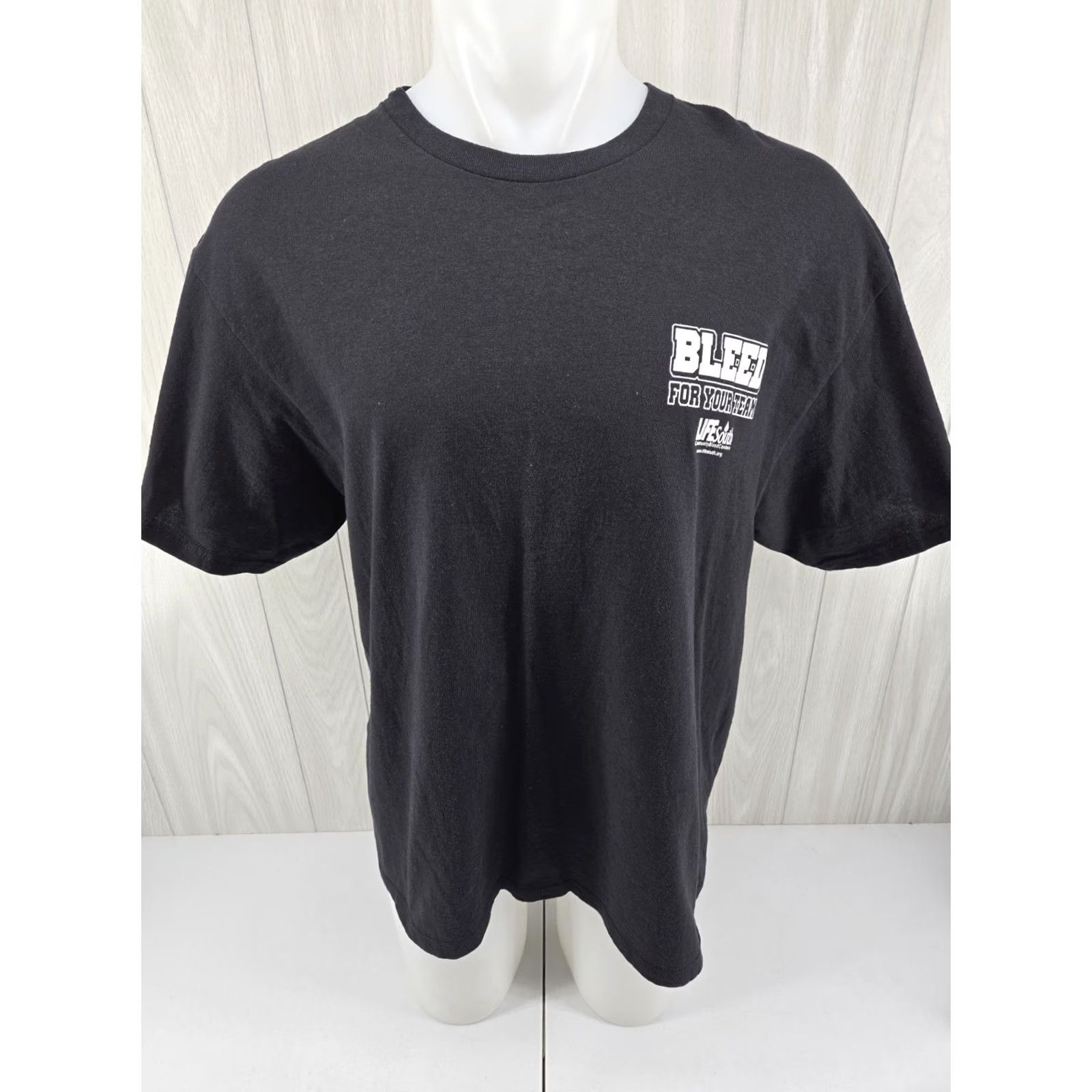 Delta Lifesouth Blood Donor Alabama Tide T Shirt XL Black Nike? Delta? Size US XL / EU 56 / 4 - 2 Thumbnail