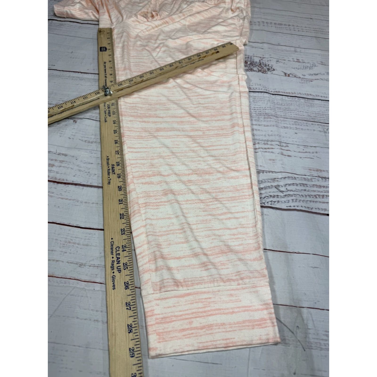 Alfani Alfani Pajama Pants Womens Peach Sleepwear Drawstring Capri 2XL NWT Size 40" / US 18 - 4 Thumbnail