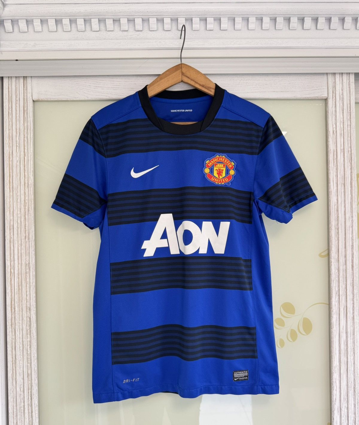 Nike Manchester United 2011-2012 Away Soccer Jersey Football Kit Size US S / EU 44-46 / 1 - 1 Thumbnail