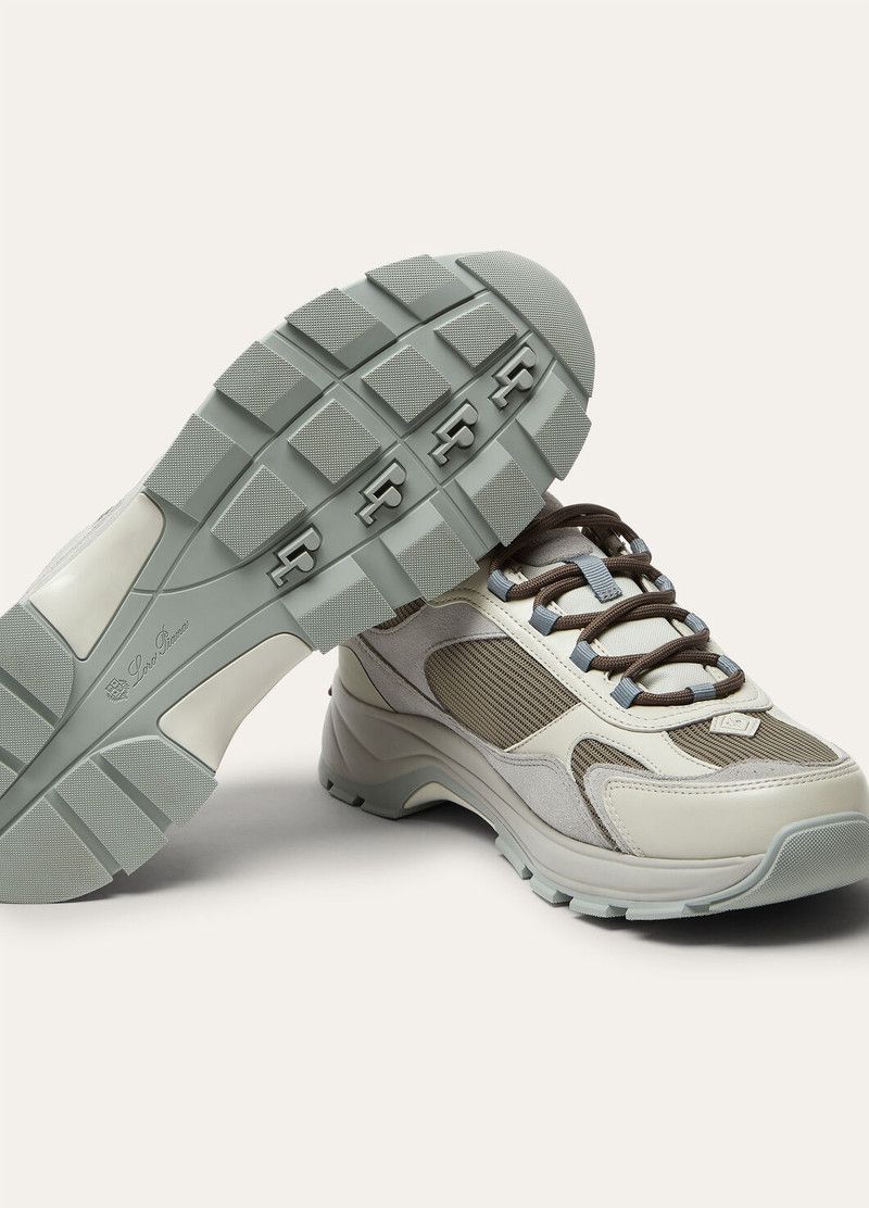 Loro Piana o1loc1c0126 FAP3630 Cairn Walk Low-Top Sneakers in Grey Size US 8 / EU 41 - 5 Thumbnail