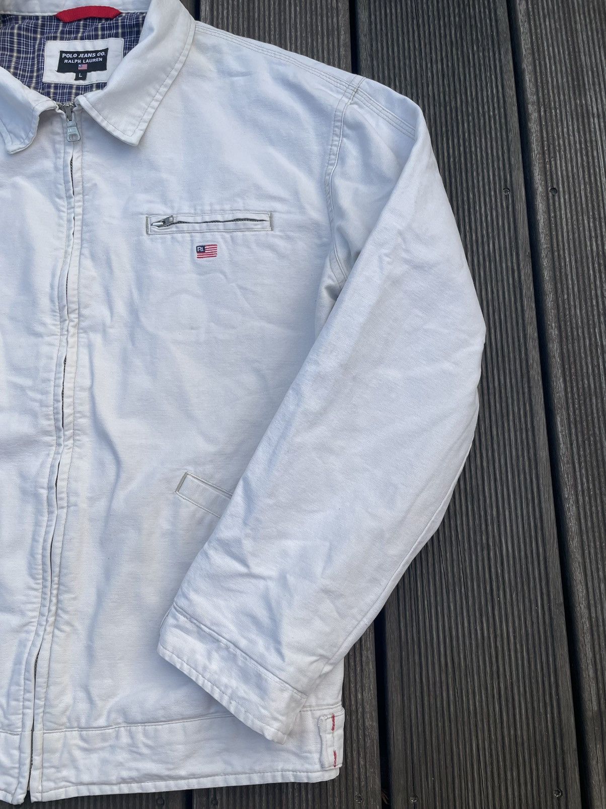 Polo Ralph Lauren Vintage Polo Jeans Company RL Detroit Jacket Ralph Lauren Size US L / EU 52-54 / 3 - 5 Thumbnail