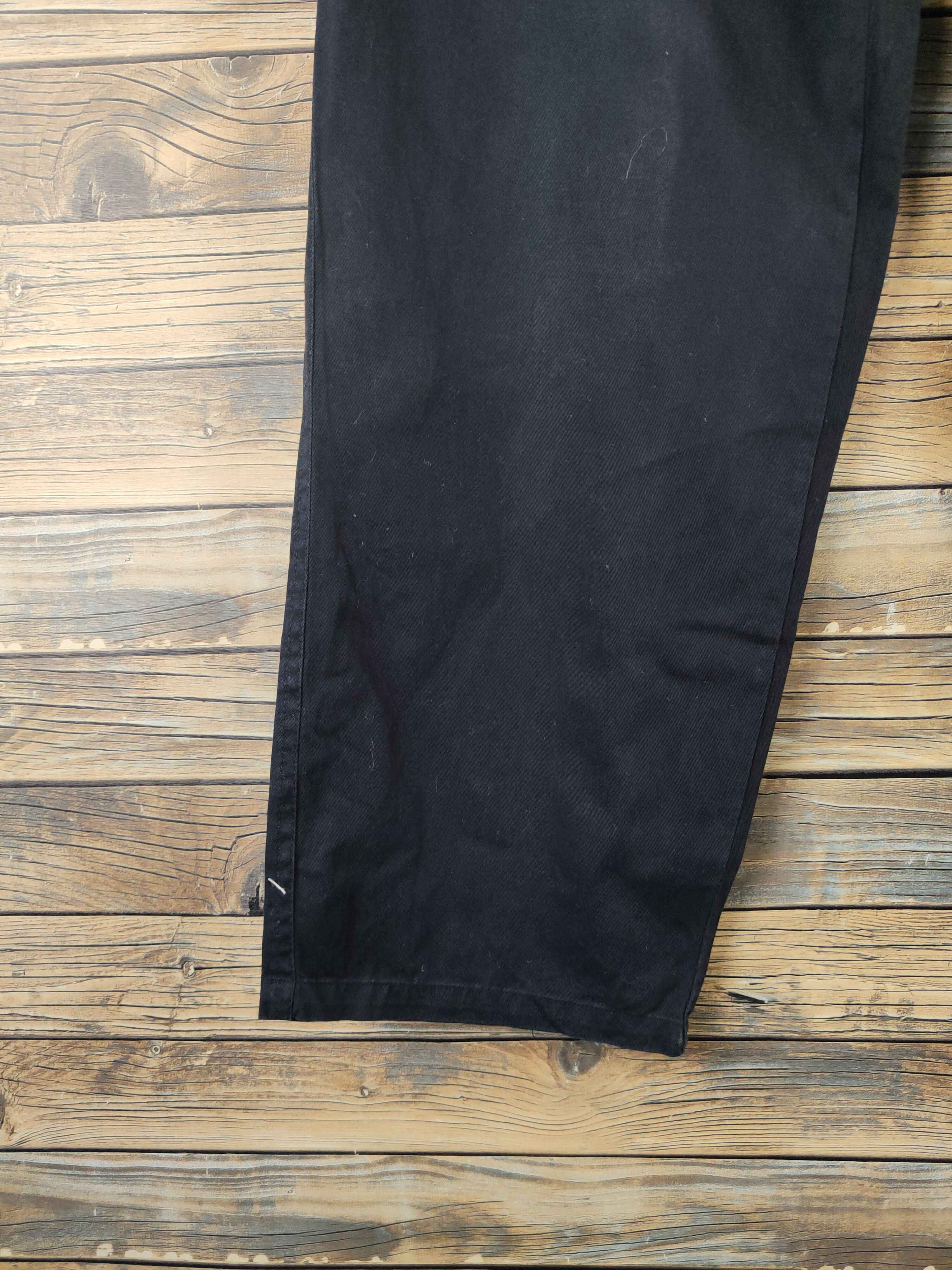 Japanese Brand DL Japanese Brand Black Multipocket Cargo Pants #1373 Size US 35 - 4 Thumbnail