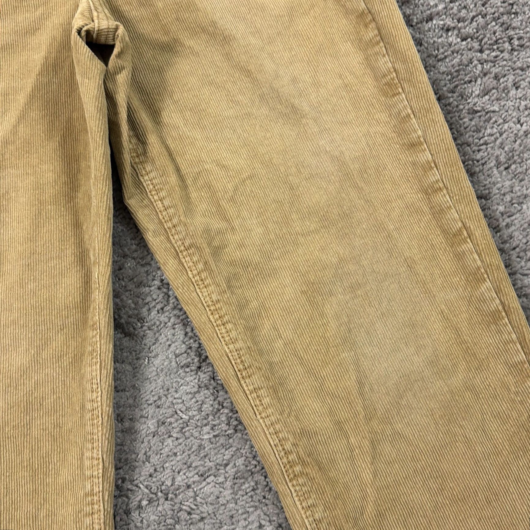American Eagle Outfitters American Eagle Pants Women 6 Brown Corduroy High Rise Stretch Mom Straight 27x28 Size 28" / US 6 / IT 42 - 3 Thumbnail