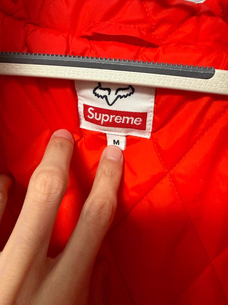 Fox Racing × Honda × Supreme Supreme Honda Fox Racing Puffy Zip Up Jacket FW19 Size US M / EU 48-50 / 2 - 7 Thumbnail