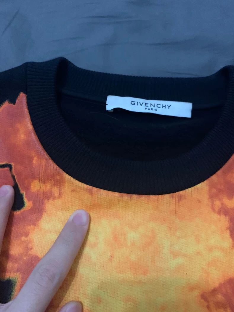 Givenchy Givenchy GVC flame hoodie in orange Size US XS / EU 42 / 0 - 3 Thumbnail