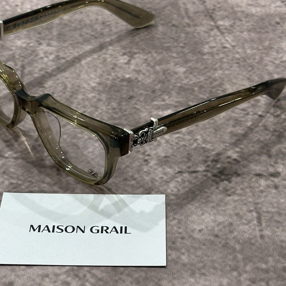 Chrome Hearts CHROME HEARTS VAGILLIONAIRE II ARMY EYEWEAR Size ONE SIZE - 2 Thumbnail