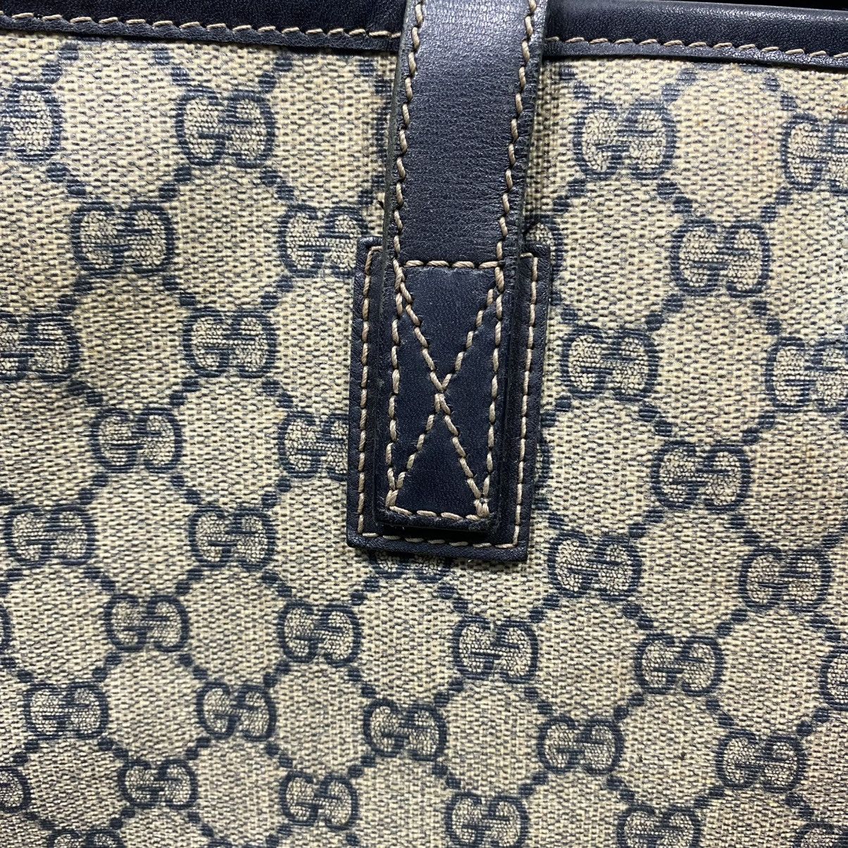 Gucci 🔥HANDBAG GUCCI LEATHER MONOGRAM MADE IN ITALY Size ONE SIZE - 11 Thumbnail