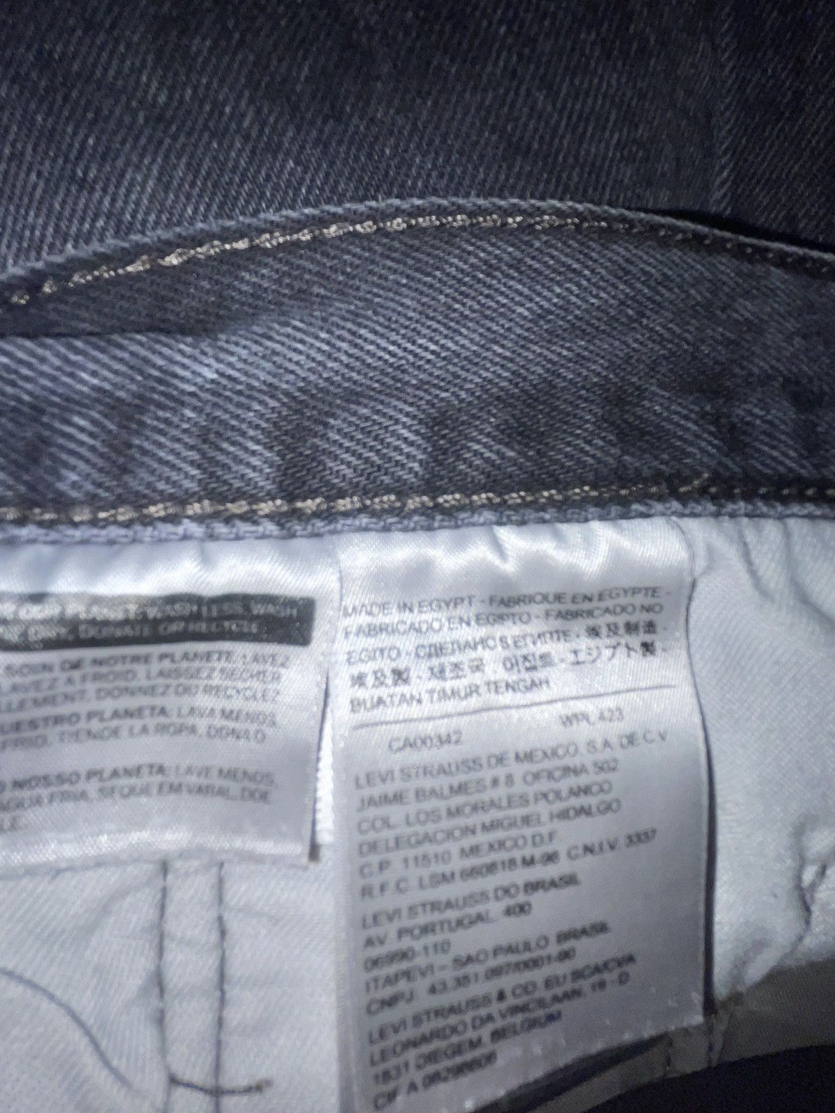Levi's Vintage 501 Original Levi’s Cutoff Jean Shorts Size US 38 / EU 54 - 8 Thumbnail