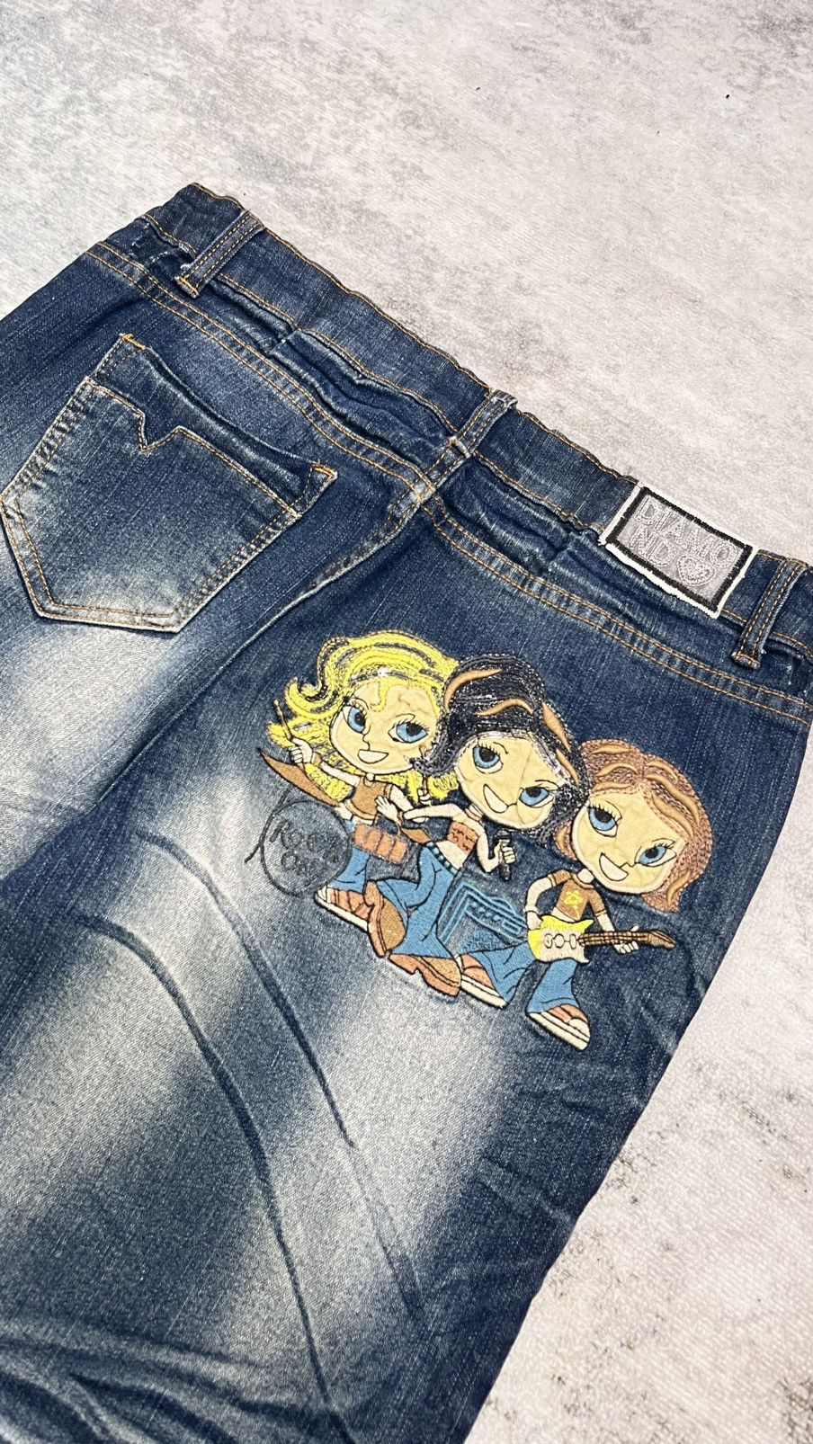 If Six Was Nine Vtg Denim pants Y2k Style Size US 31 - 4 Thumbnail