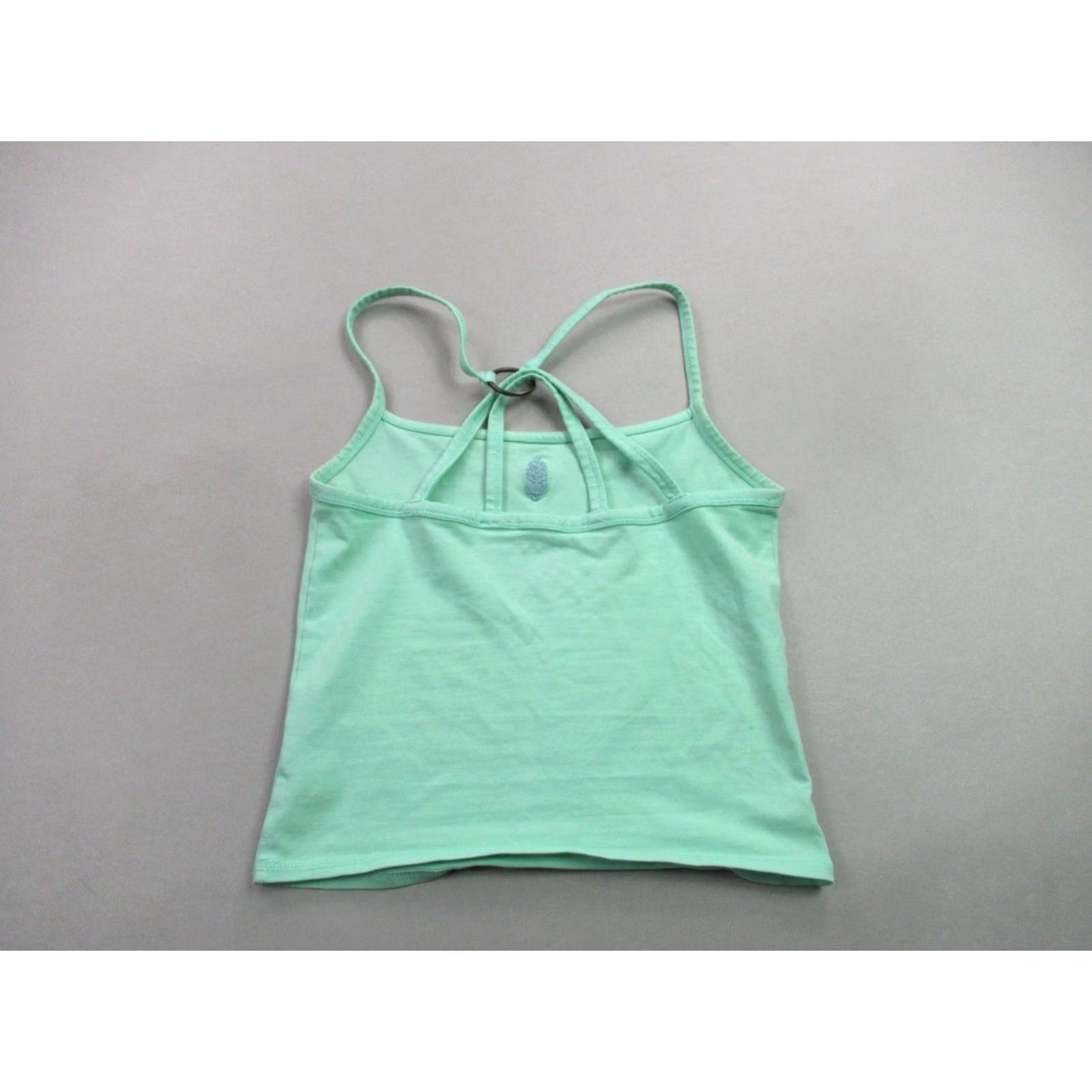 Free People Free People Shirt Womens XS Sleeveless Square Neck Pullover Lightweight Green Size XS / US 0-2 / IT 36-38 - 6 Thumbnail