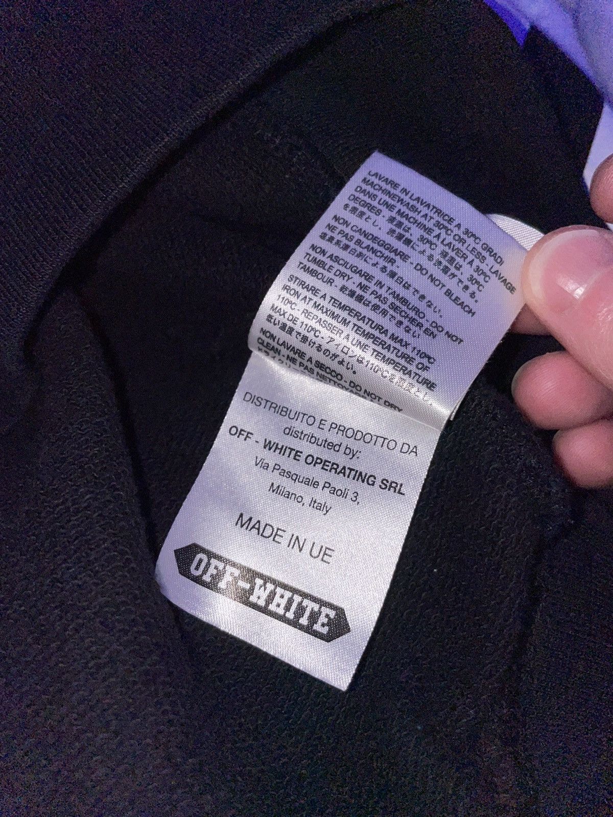 Off-White Caravaggio Hoodie Size US XXS / EU 40 - 10 Thumbnail