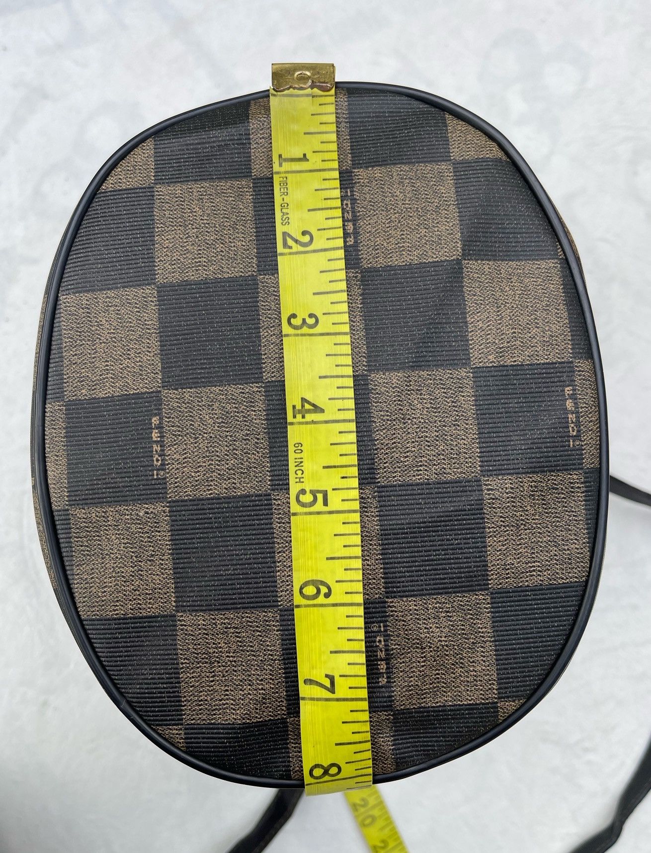 Fendi 🔥VINTAGE 90'S FENDI ROMA ITALY PEQUIN CHECK BUCKET BAG Size ONE SIZE - 21 Thumbnail