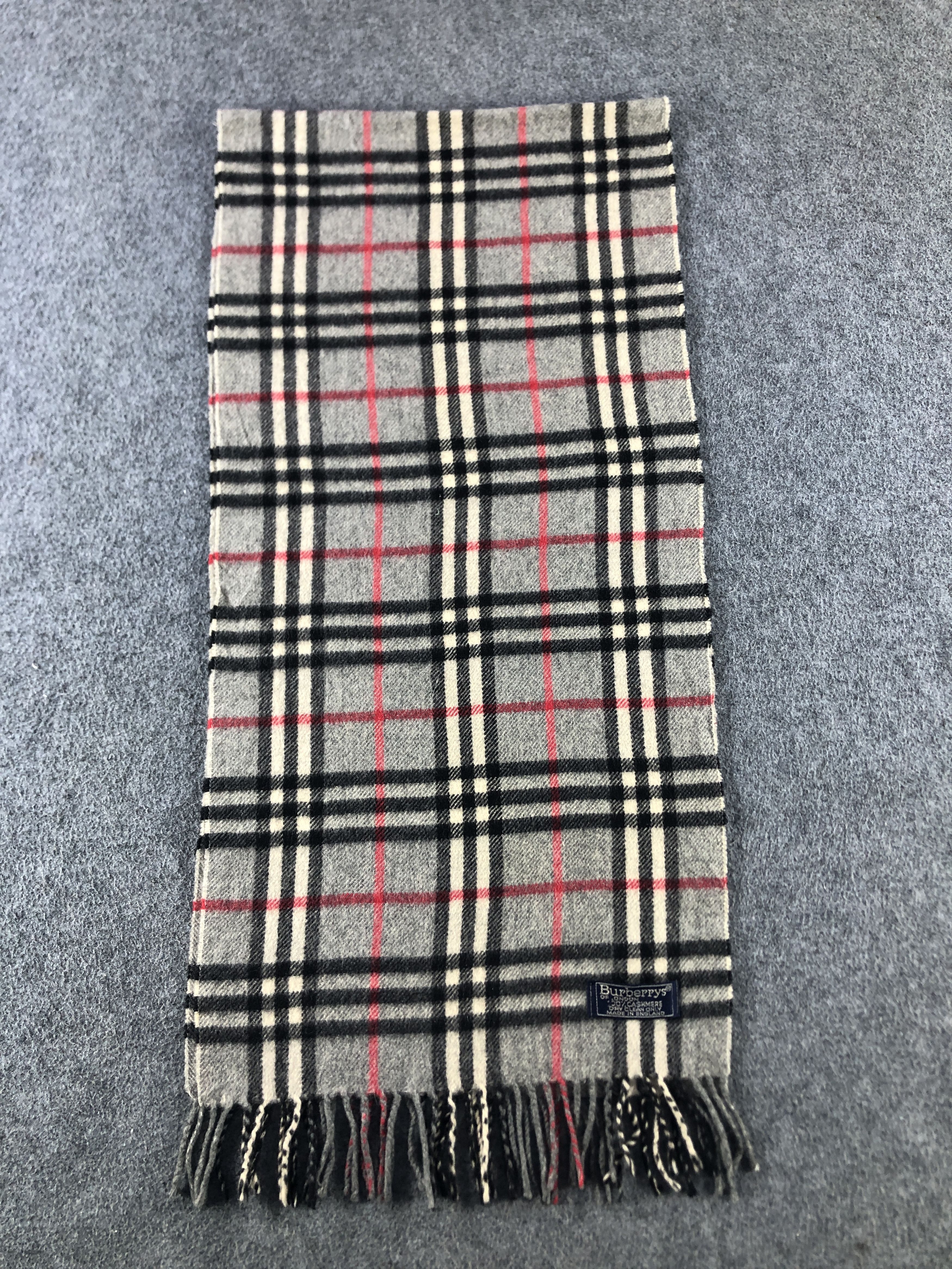 Burberry Burberry Cashmere Scarf / Muffler / Neckwear P871 Size ONE SIZE - 2 Thumbnail