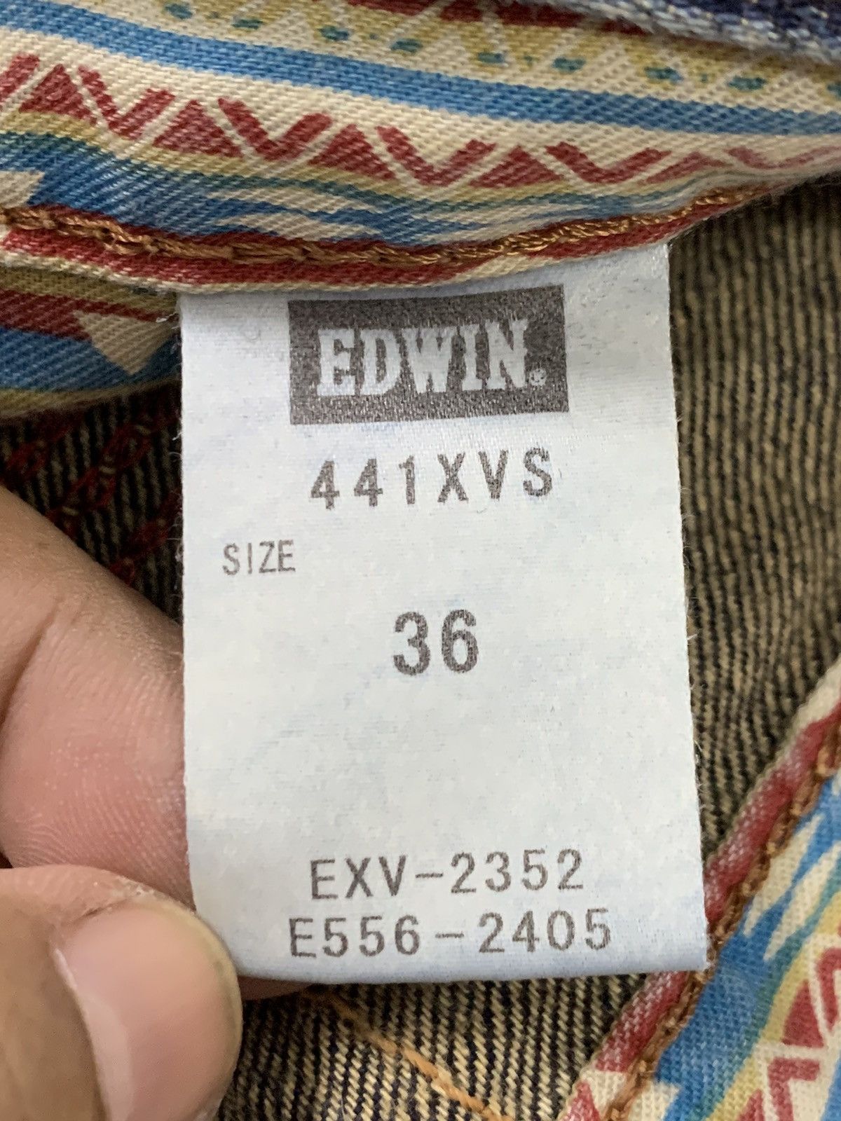 Edwin Edwin Vintage XV Flare Denim - Sun Faded Wash. Size US 38 / EU 54 - 6 Thumbnail