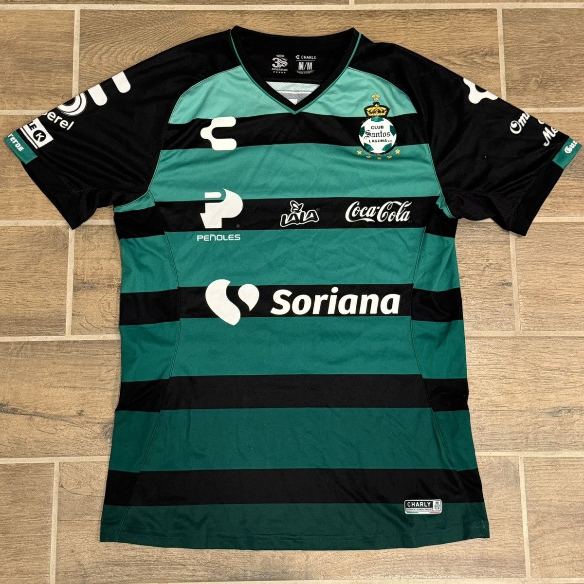 Other Charly Club Santos Laguna M.R. 2018/2019 Away Soccer Jersey Size US M / EU 48-50 / 2 - 1 Thumbnail