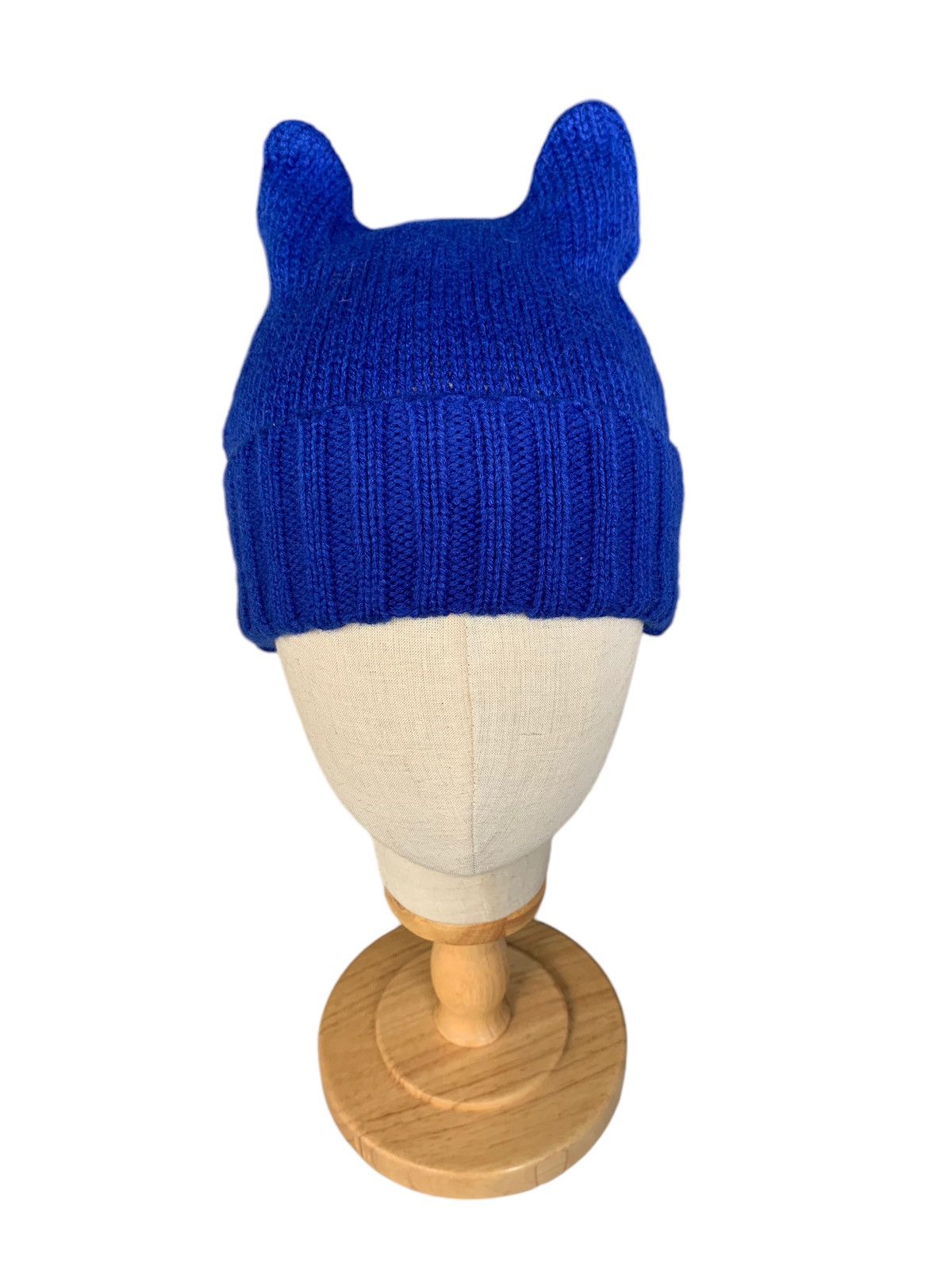 Japanese Brand × Kapital × Vintage Devil Horn Blue Japanese Rare Knit Beanie hats☠️☠️ Size ONE SIZE - 9 Thumbnail