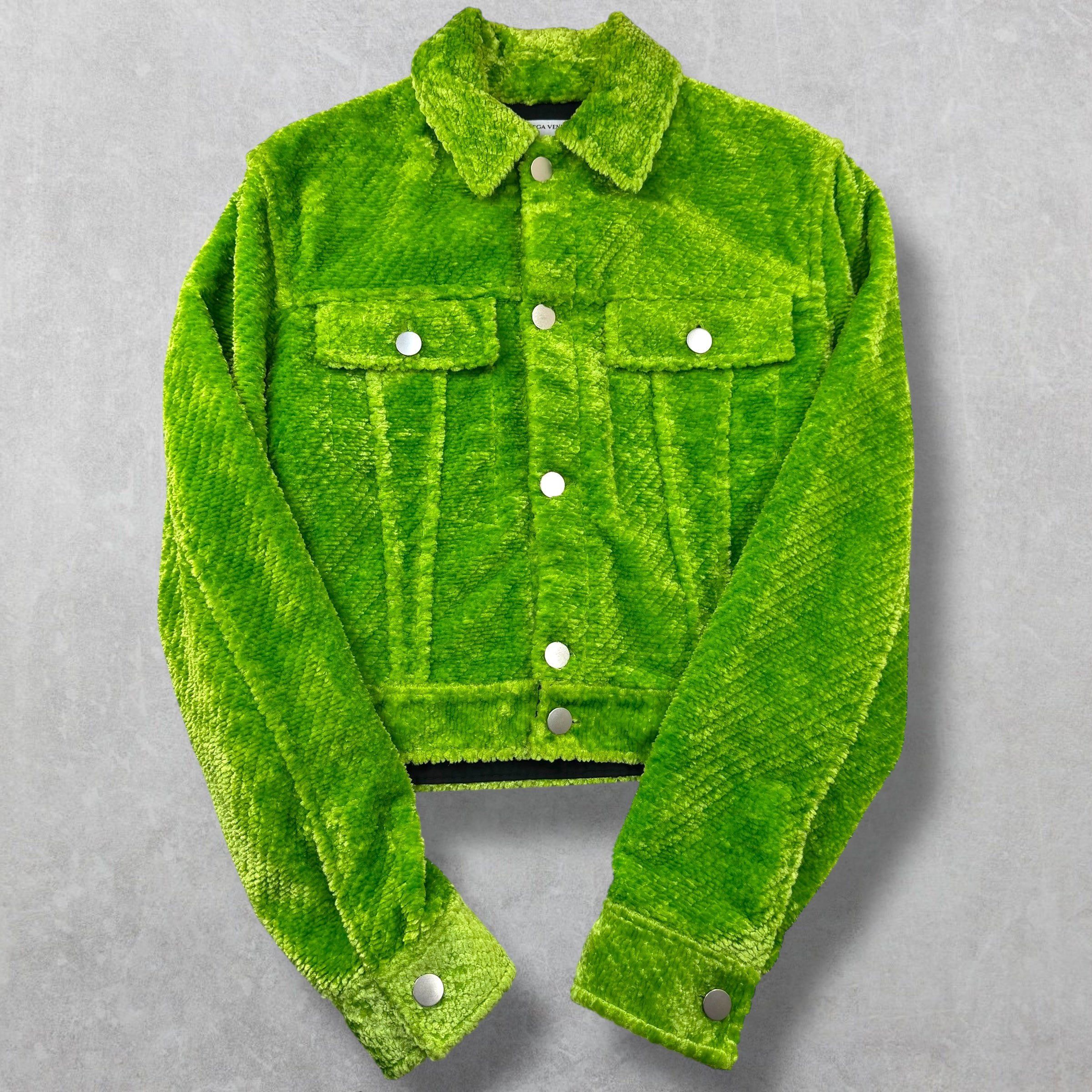 Bottega Veneta Bottega Veneta Chenille Corduroy Cropped Jacket 50 (L) Size US L / EU 52-54 / 3 - 4 Thumbnail