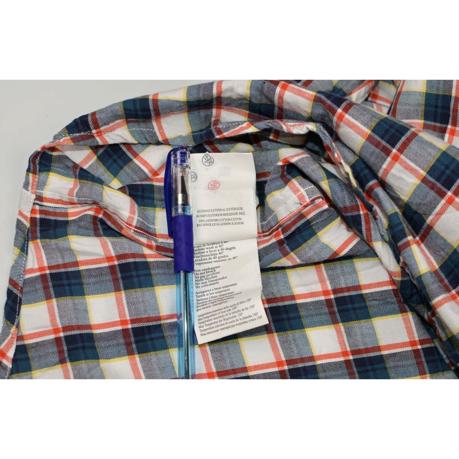Vintage Beretta Plaid Check Long Sleeve Cotton Button Shirt L Men Size US L / EU 52-54 / 3 - 6 Thumbnail