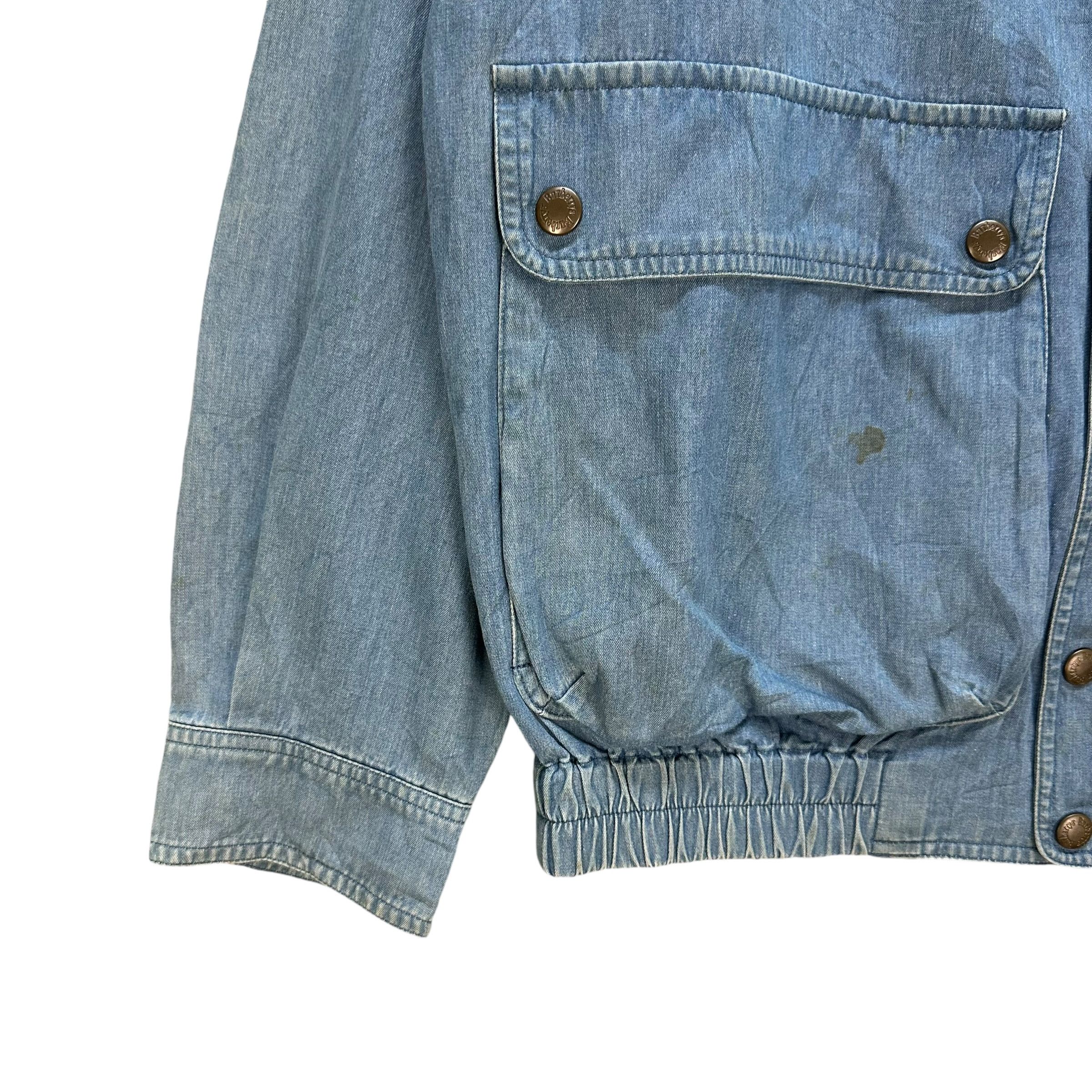 Burberry Vintage 90's BURBERRYS Jeans Jacket #1495-A62 Size US L / EU 52-54 / 3 - 5 Thumbnail