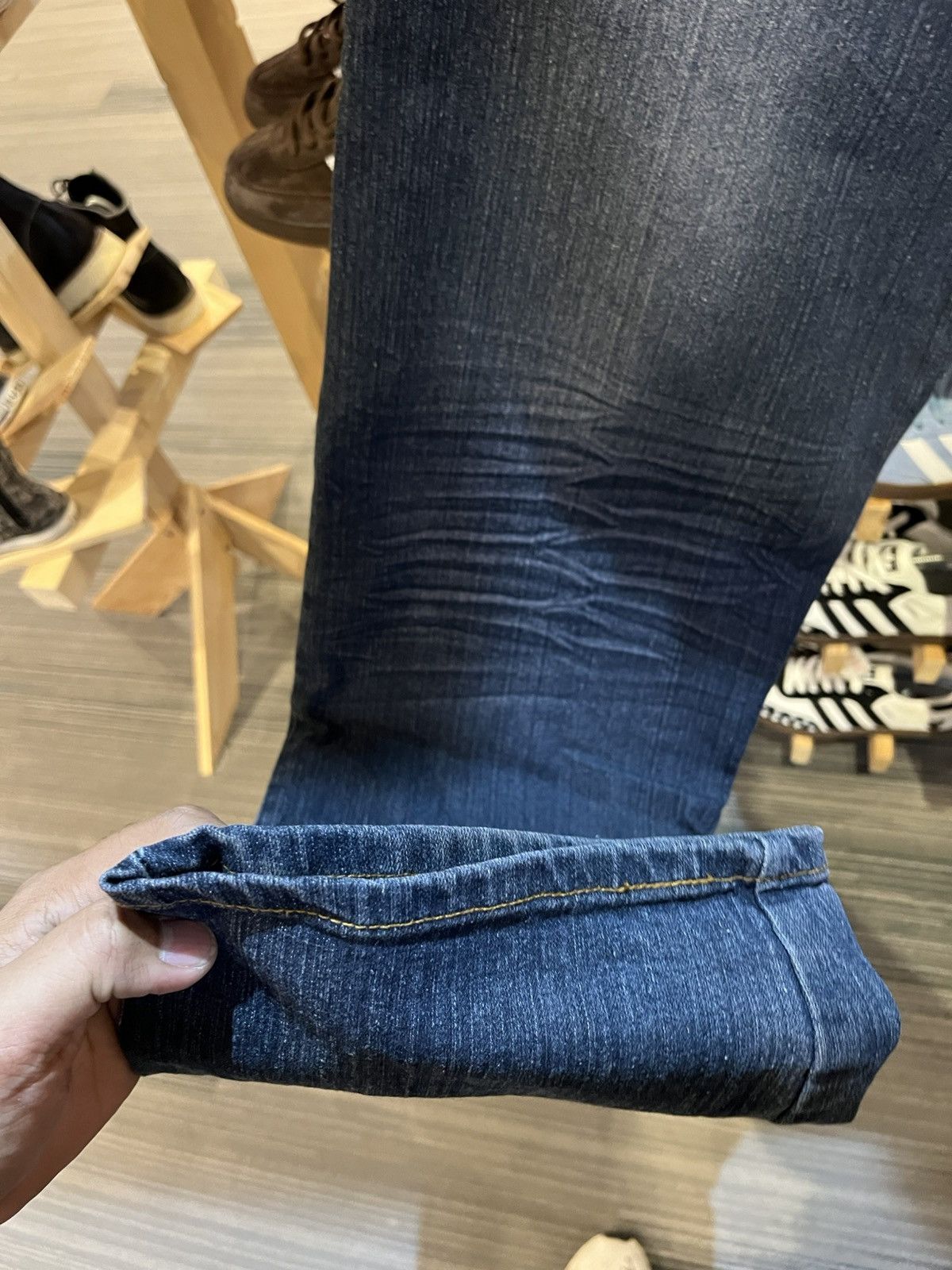 Japanese Brand Italy Expose Fashion Jeans Size US 35 - 4 Thumbnail
