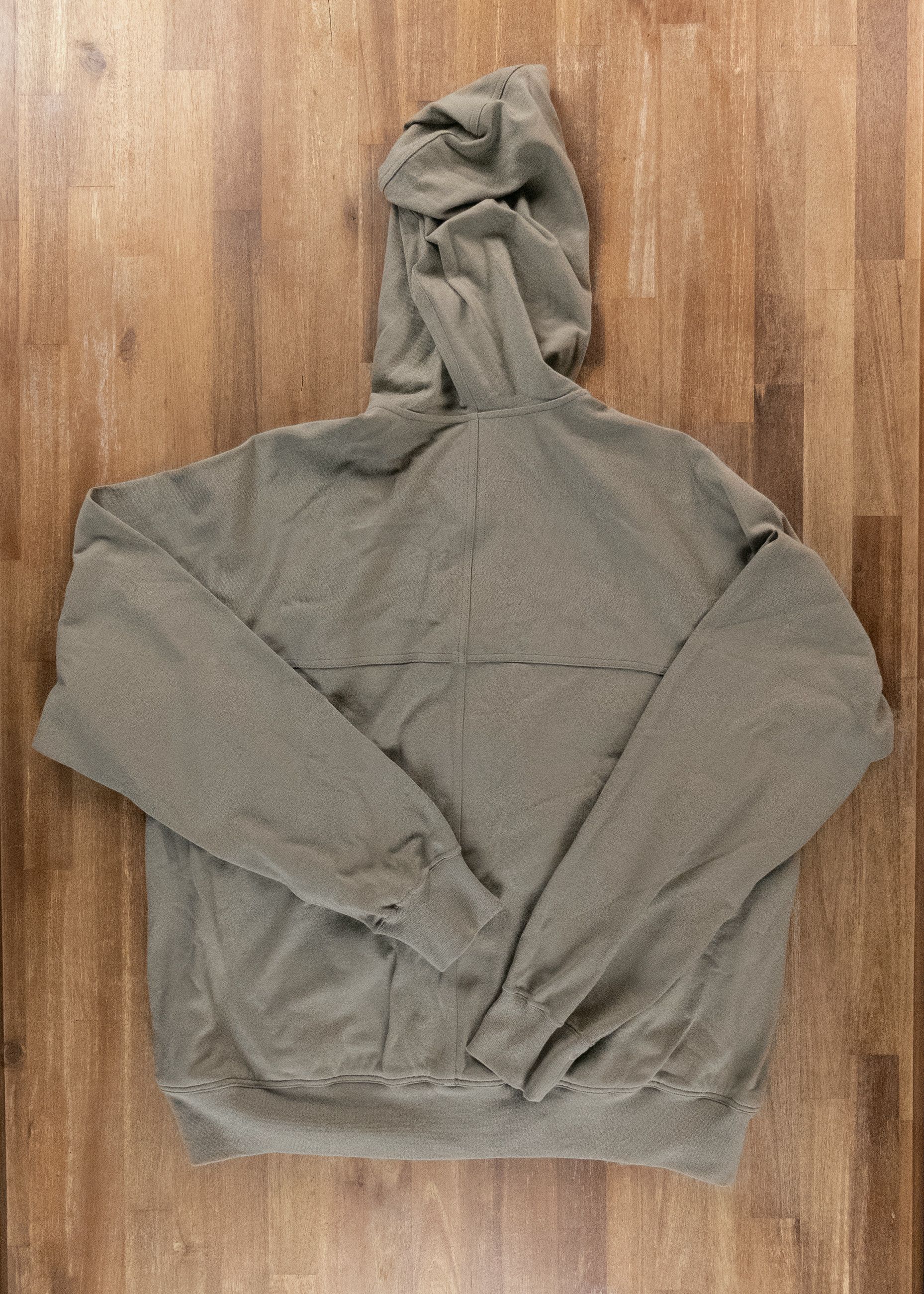 Rick Owens RICK OWENS green zip up cotton hoodie sweatshirt Medium q Size US M / EU 48-50 / 2 - 8 Thumbnail
