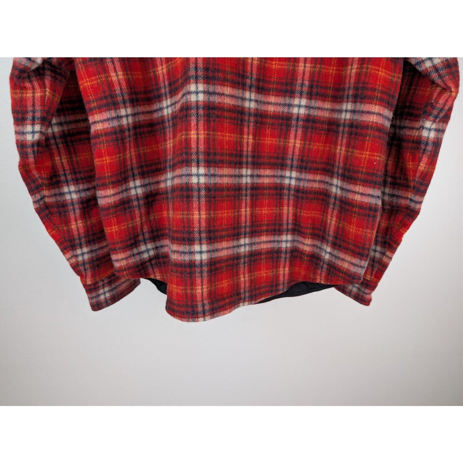 Amiri o1rshd1 Brushed Plaid Overshirt in Red Size US M / EU 48-50 / 2 - 13 Thumbnail